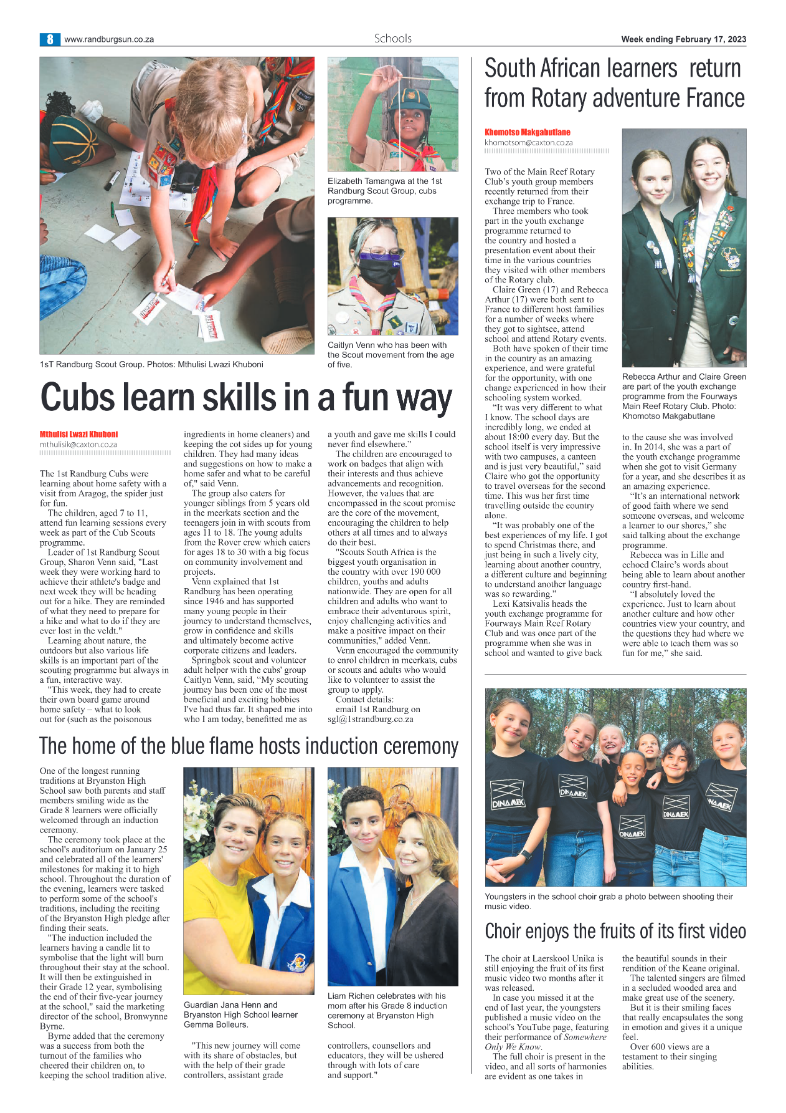 Randburg Sun 17 Feb 2023 page 8