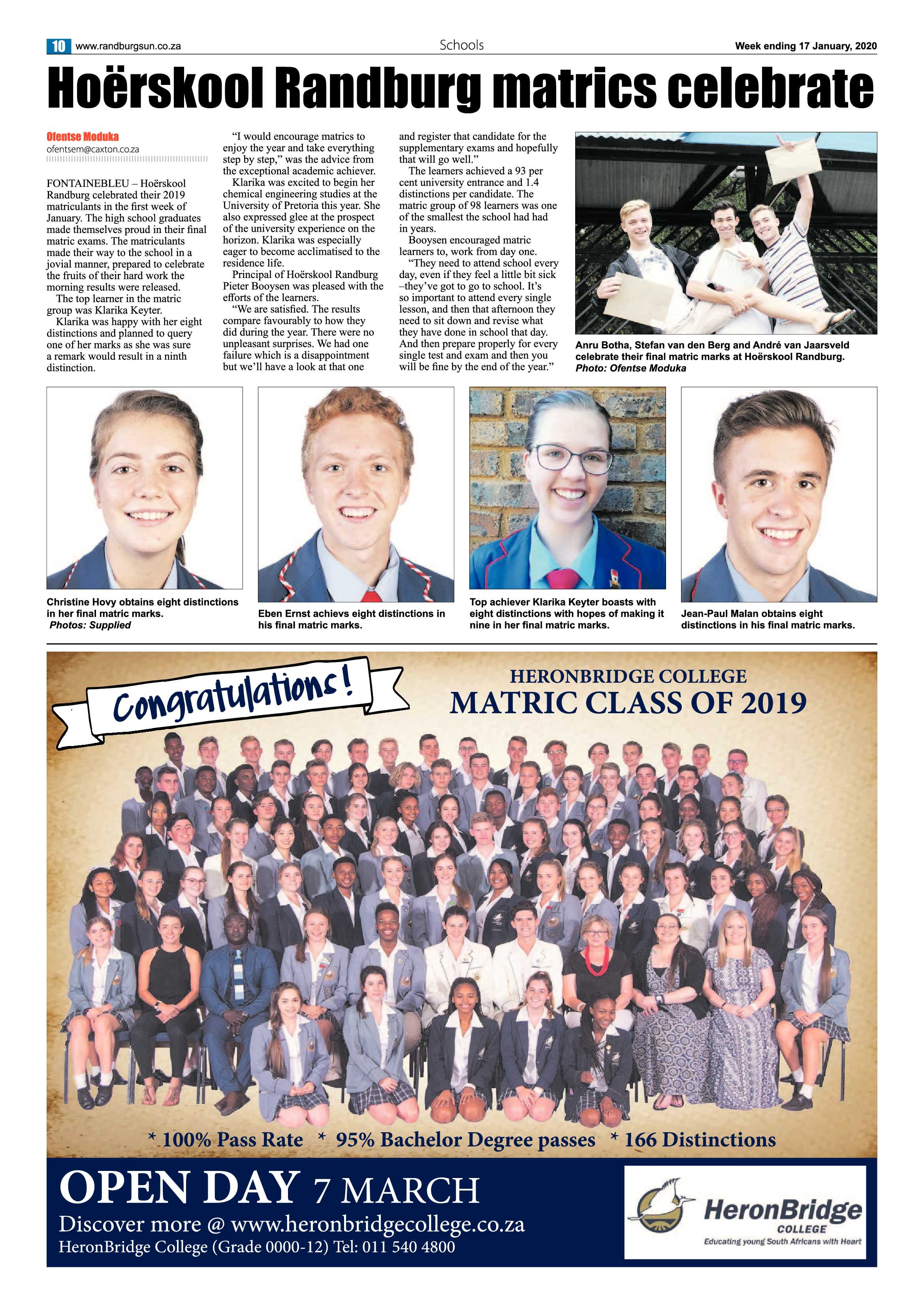 Randburg Sun 17 January 2020 page 10