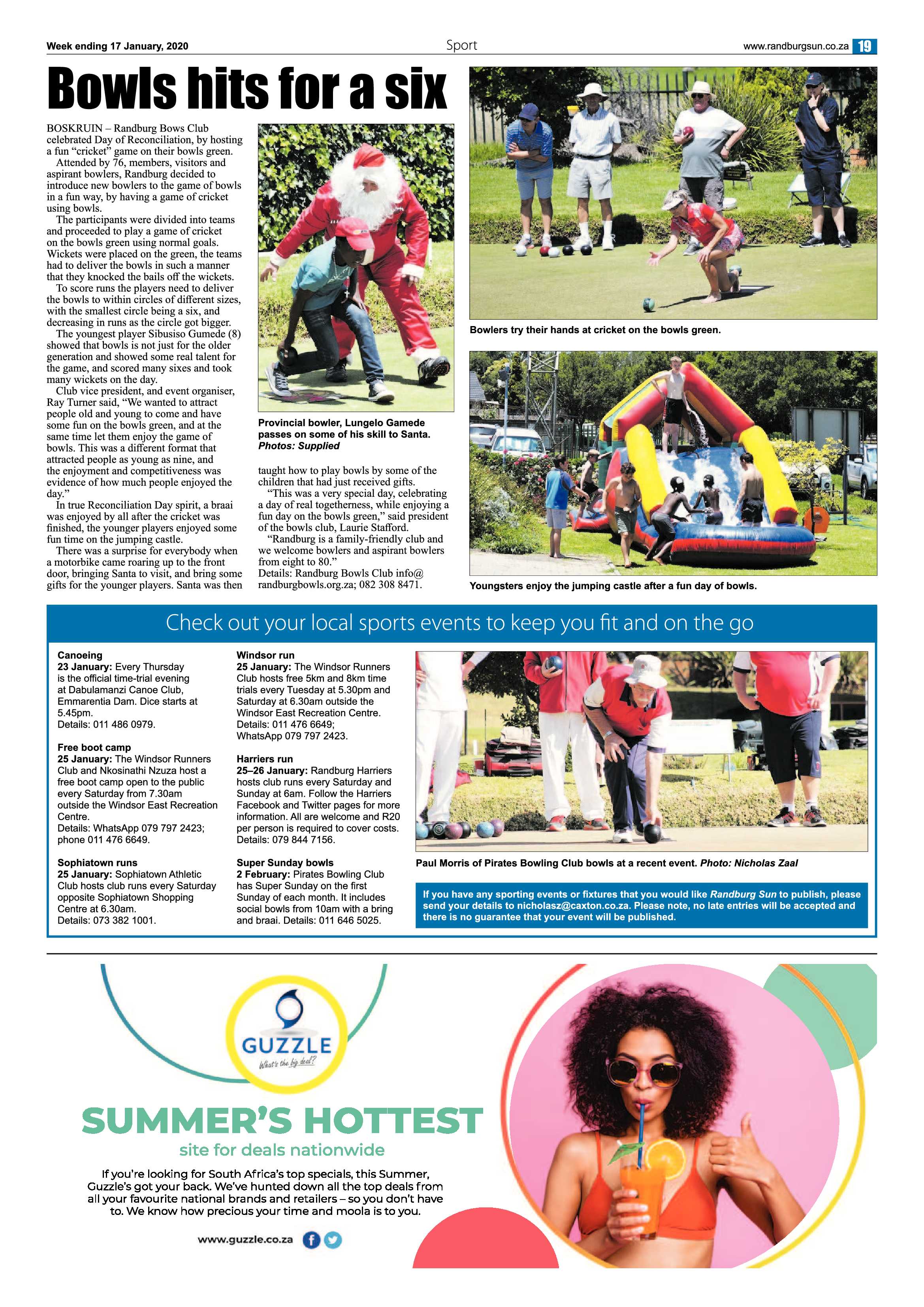 Randburg Sun 17 January 2020 page 19