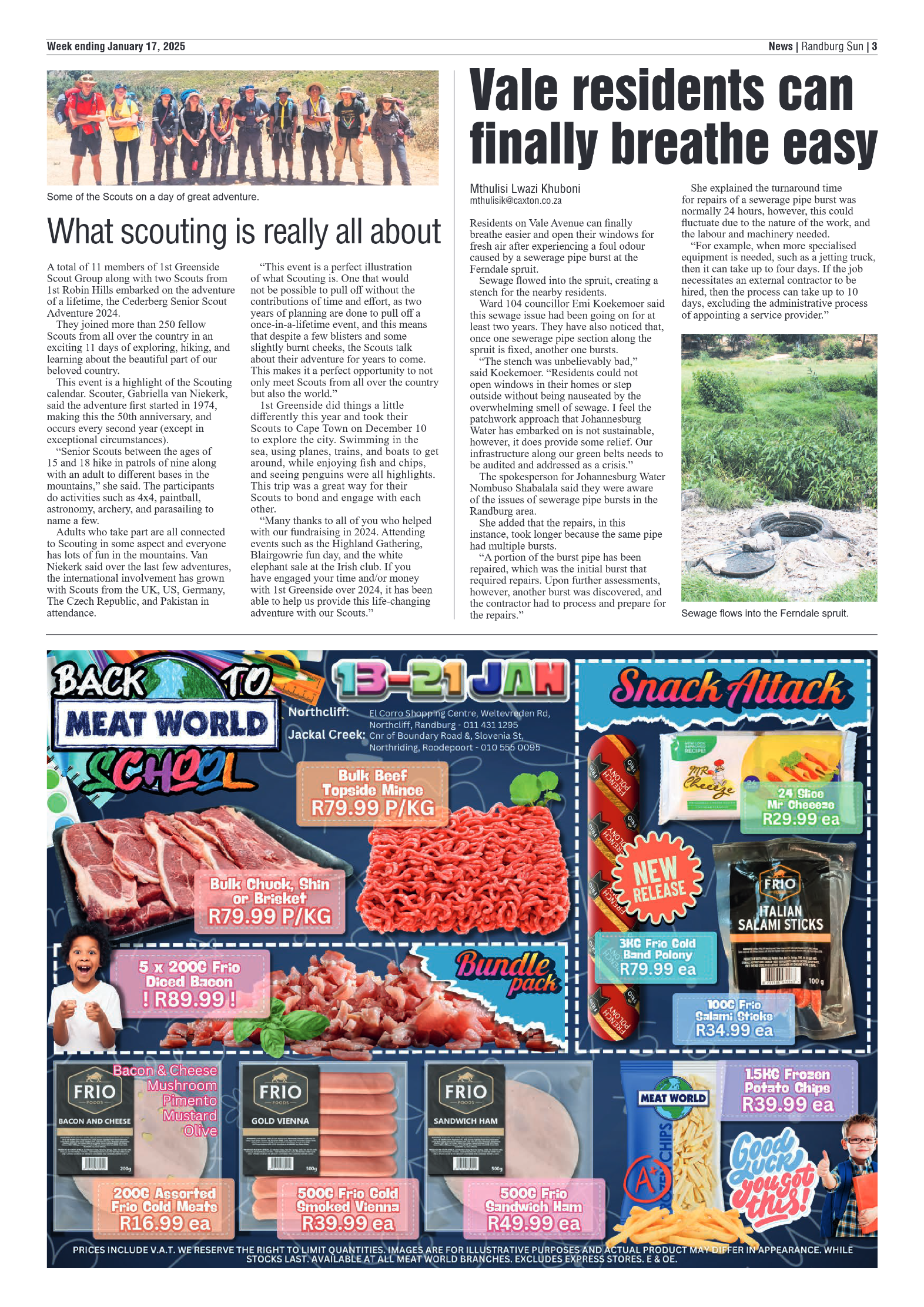 Randburg Sun 17 January 2025 page 3