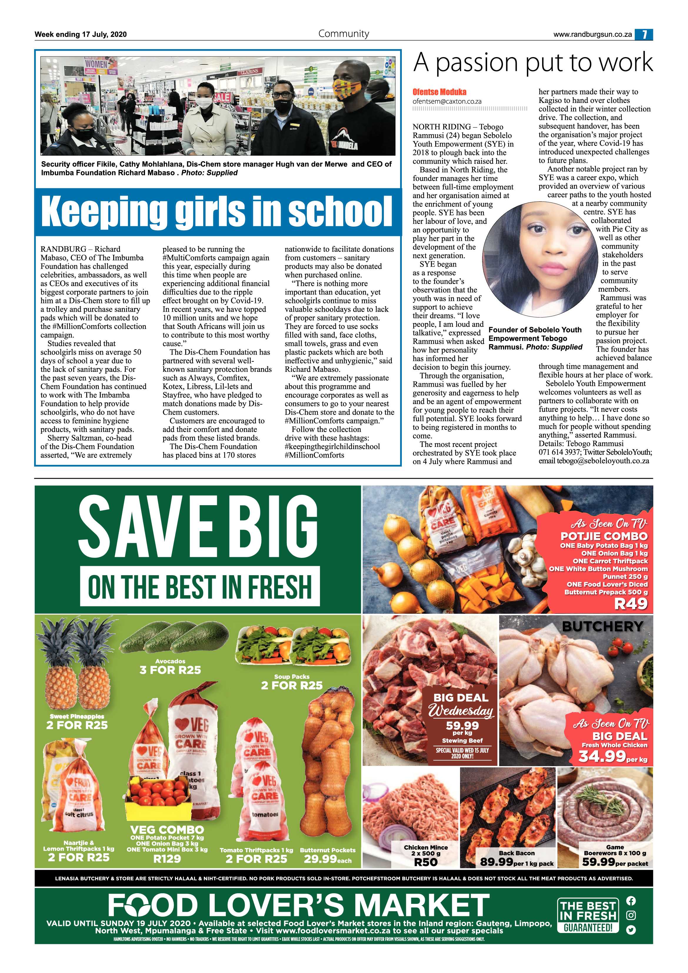 Randburg Sun 17 July 2020 page 7