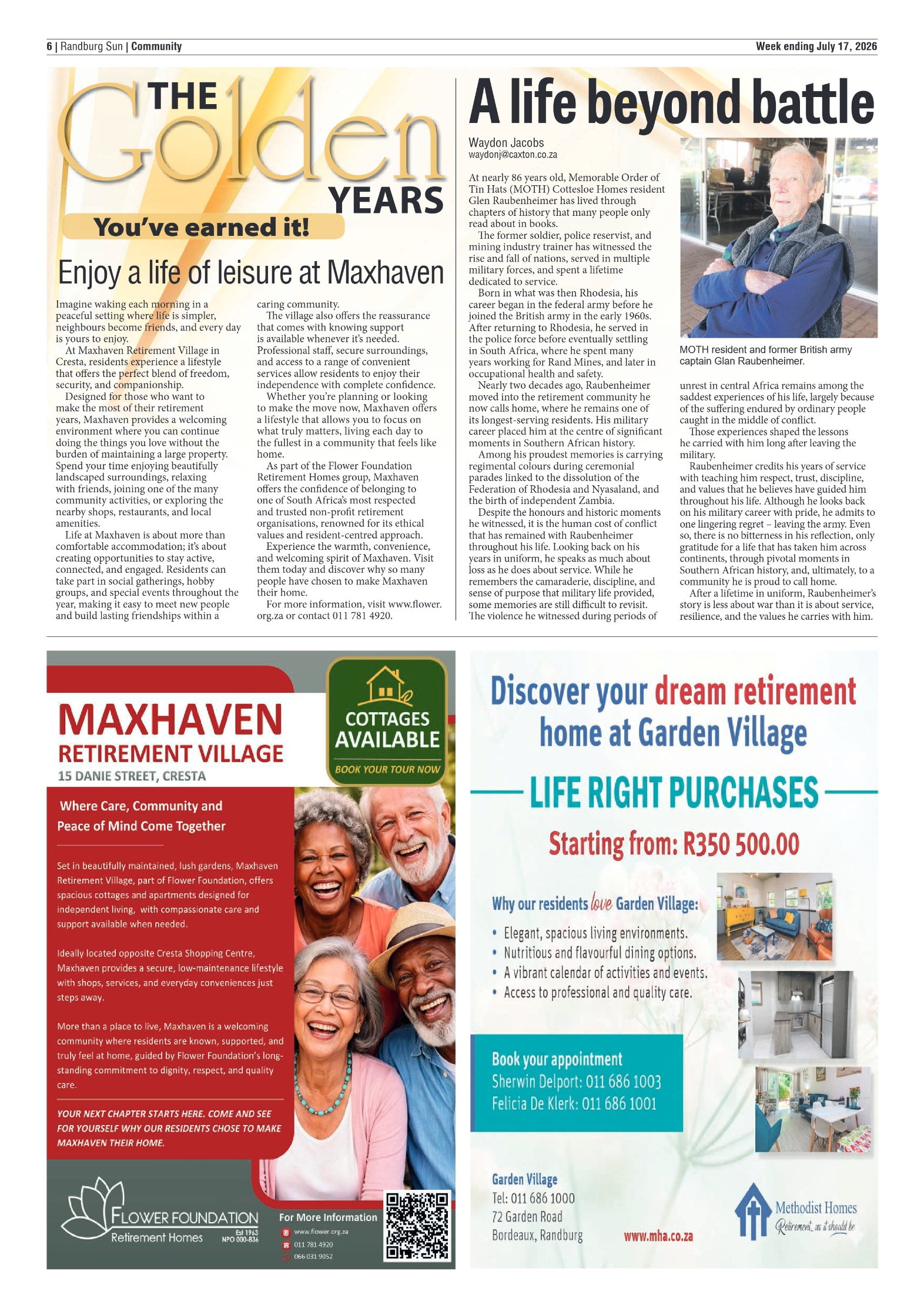 Randburg Sun 17 July 2026 page 6