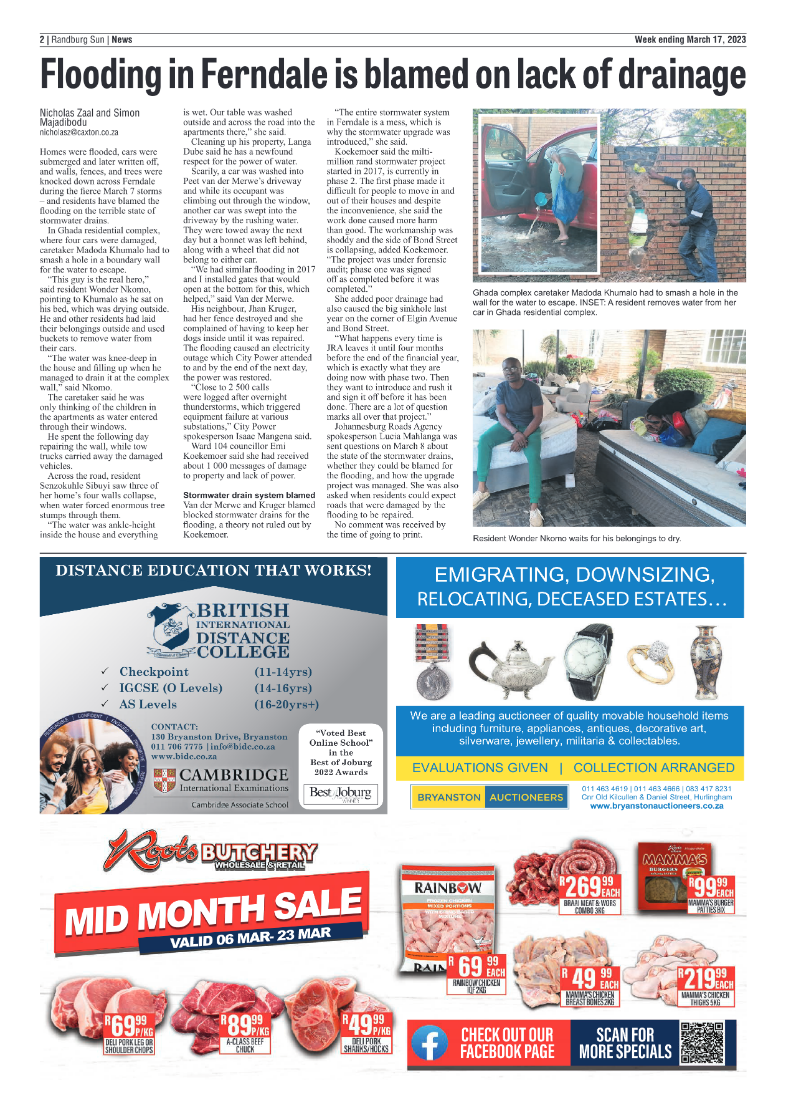 Randburg Sun 17 March 2023 page 2