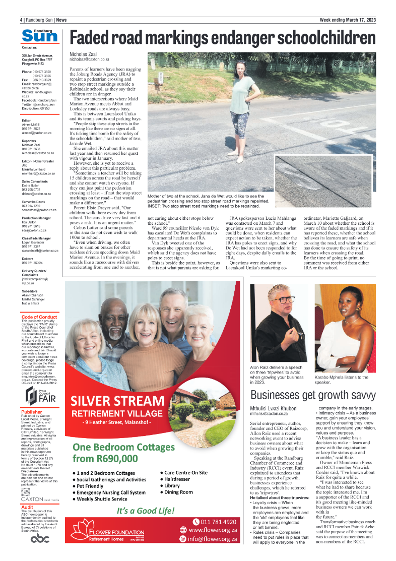 Randburg Sun 17 March 2023 page 4