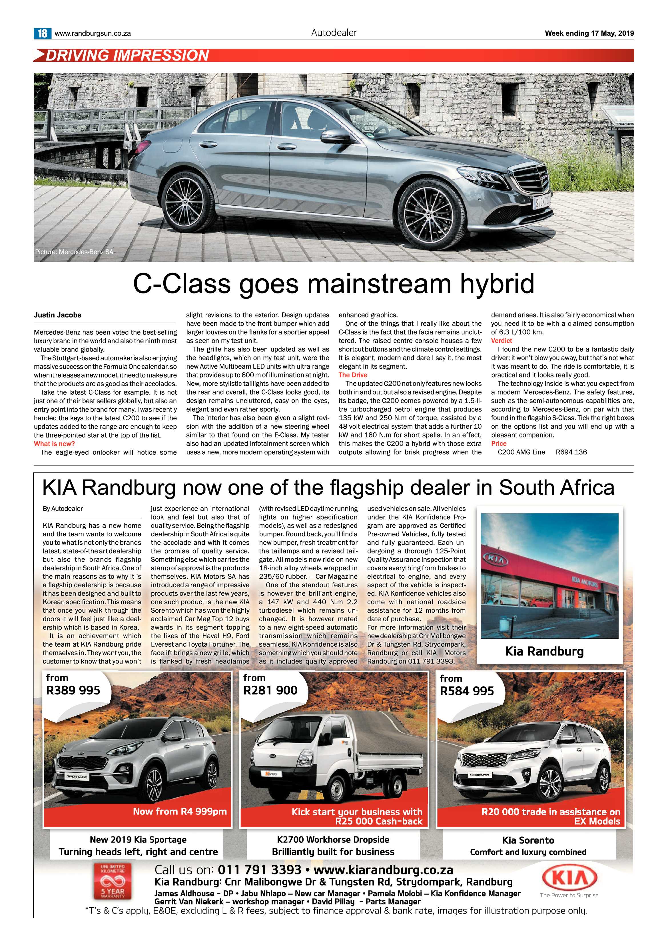 Randburg Sun 17 May, 2019 page 18