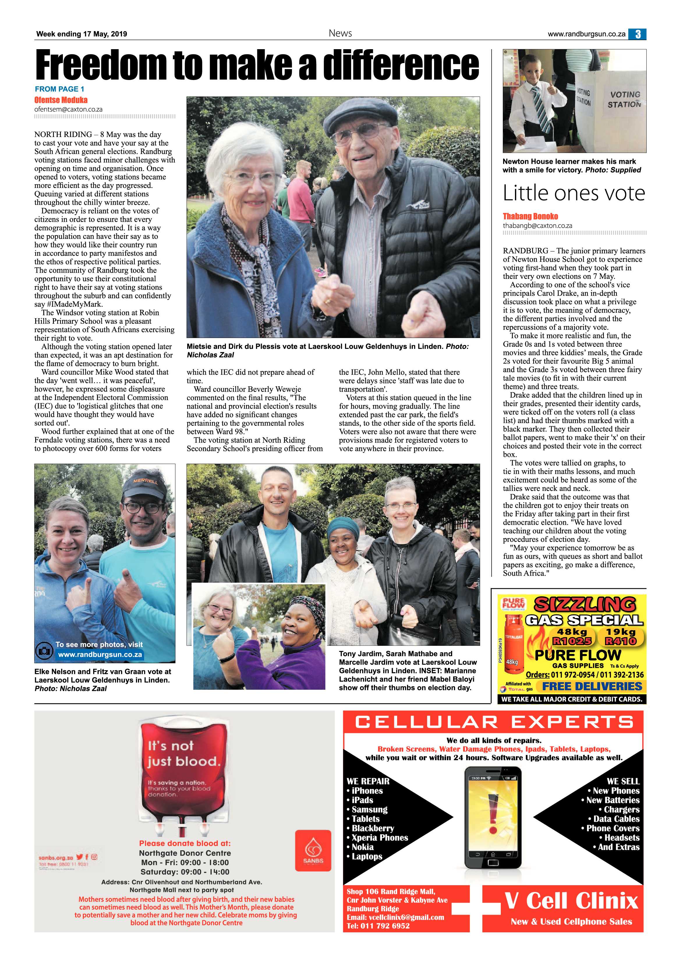 Randburg Sun 17 May, 2019 page 3