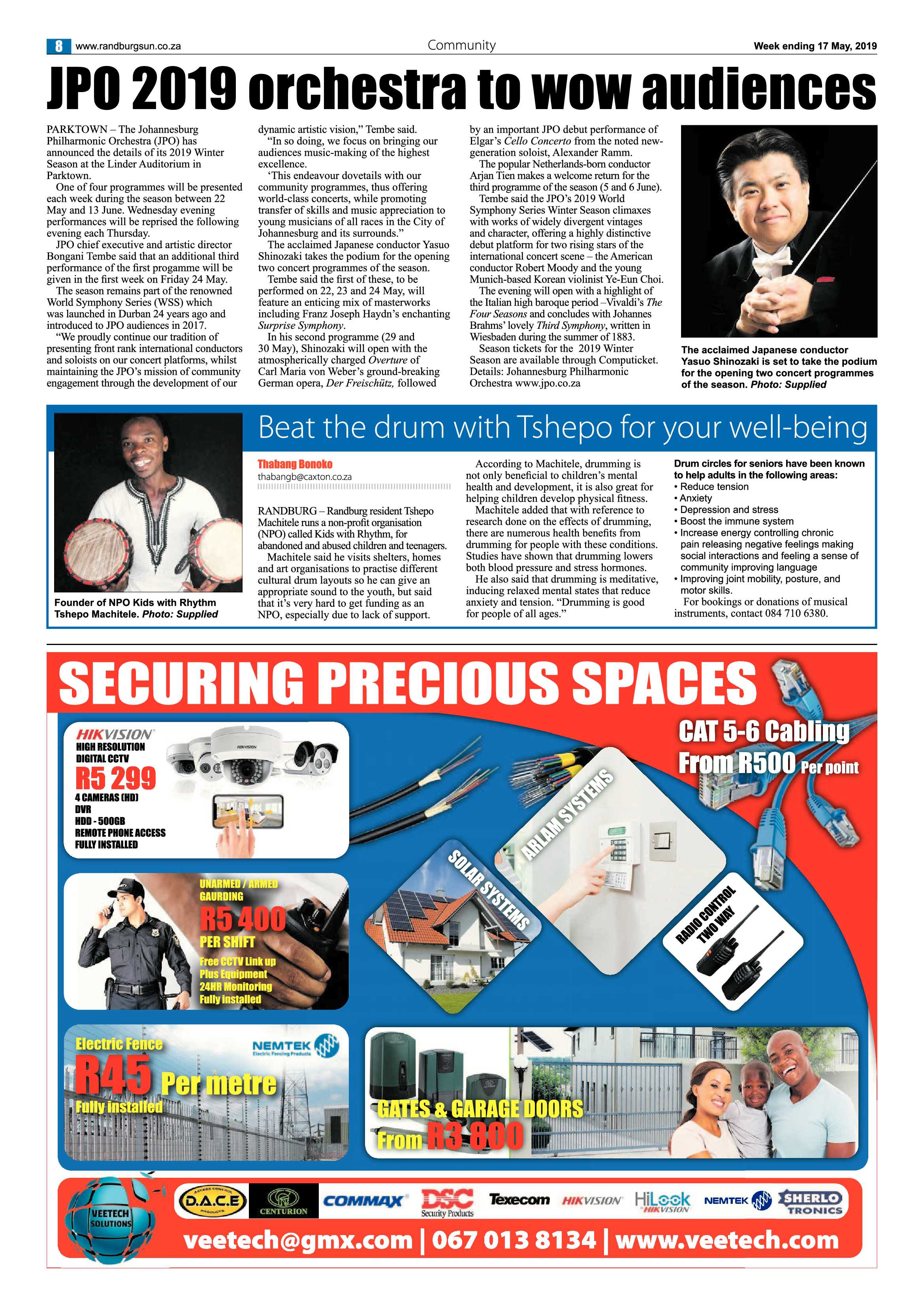 Randburg Sun 17 May, 2019 page 8