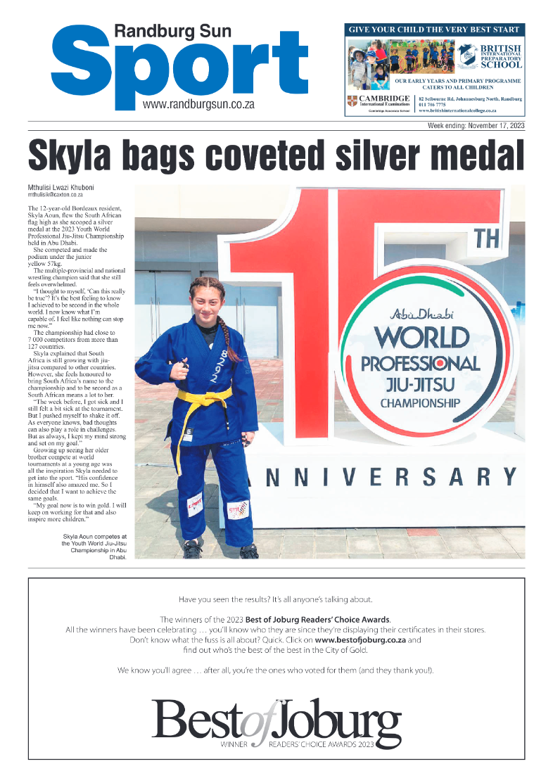 Randburg Sun 17 November 2023 page 12