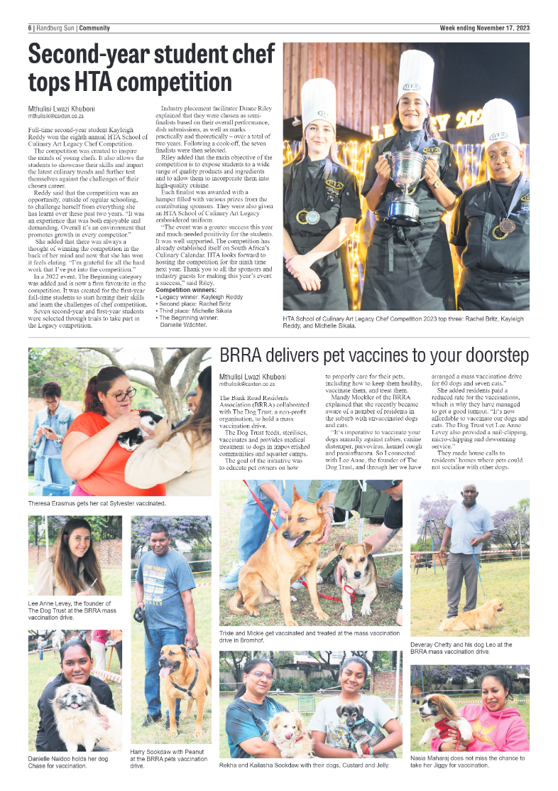 Randburg Sun 17 November 2023 page 6