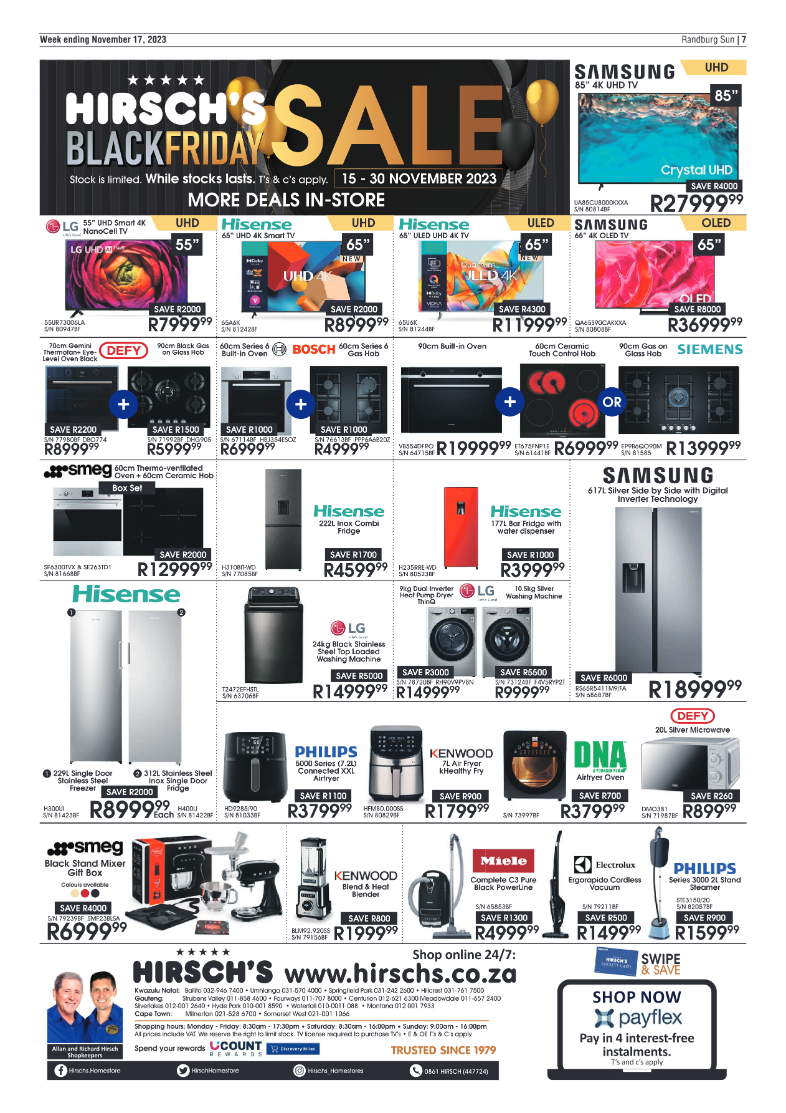 Randburg Sun 17 November 2023 page 7