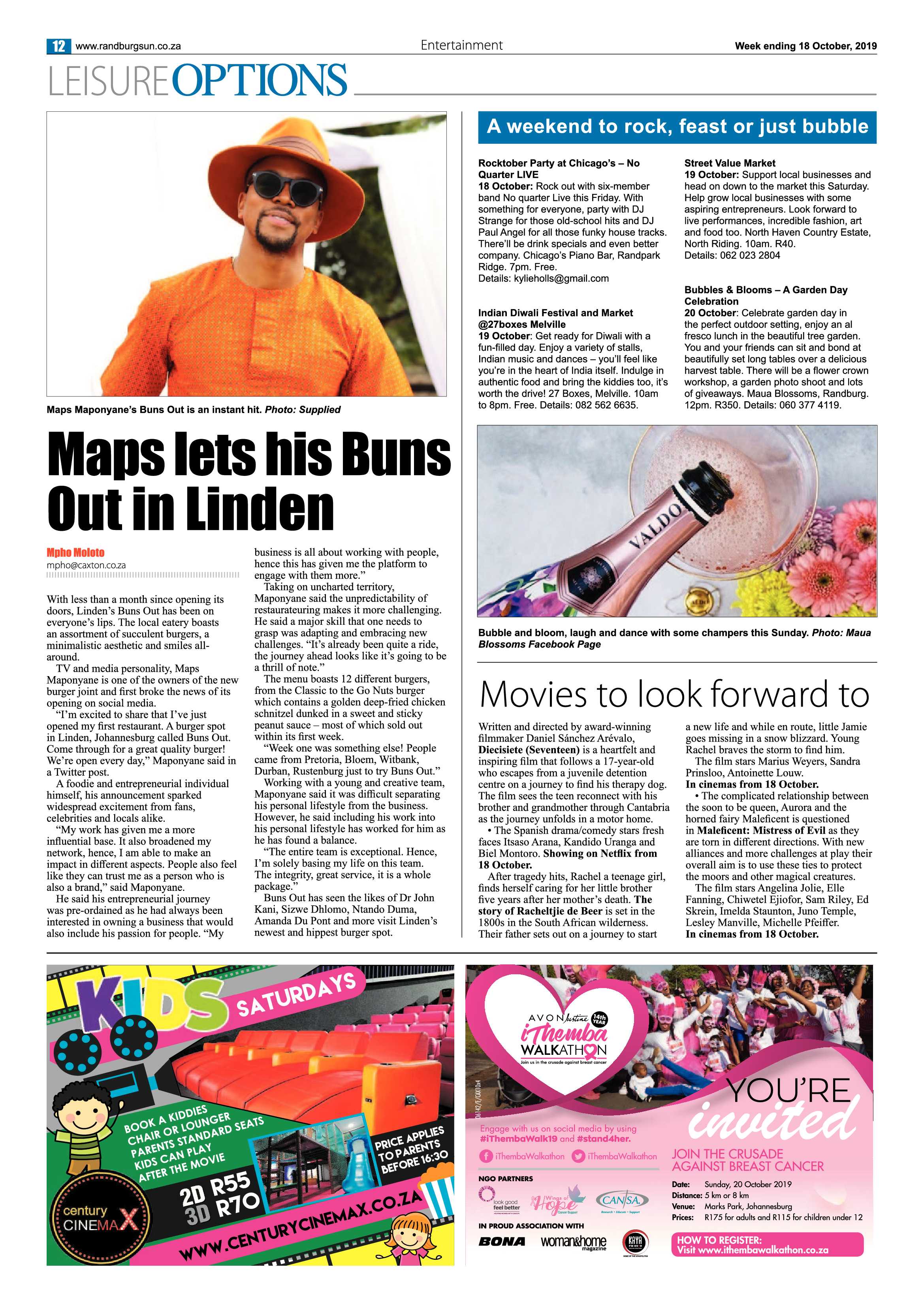 Randburg Sun 17 October, 2019 page 12