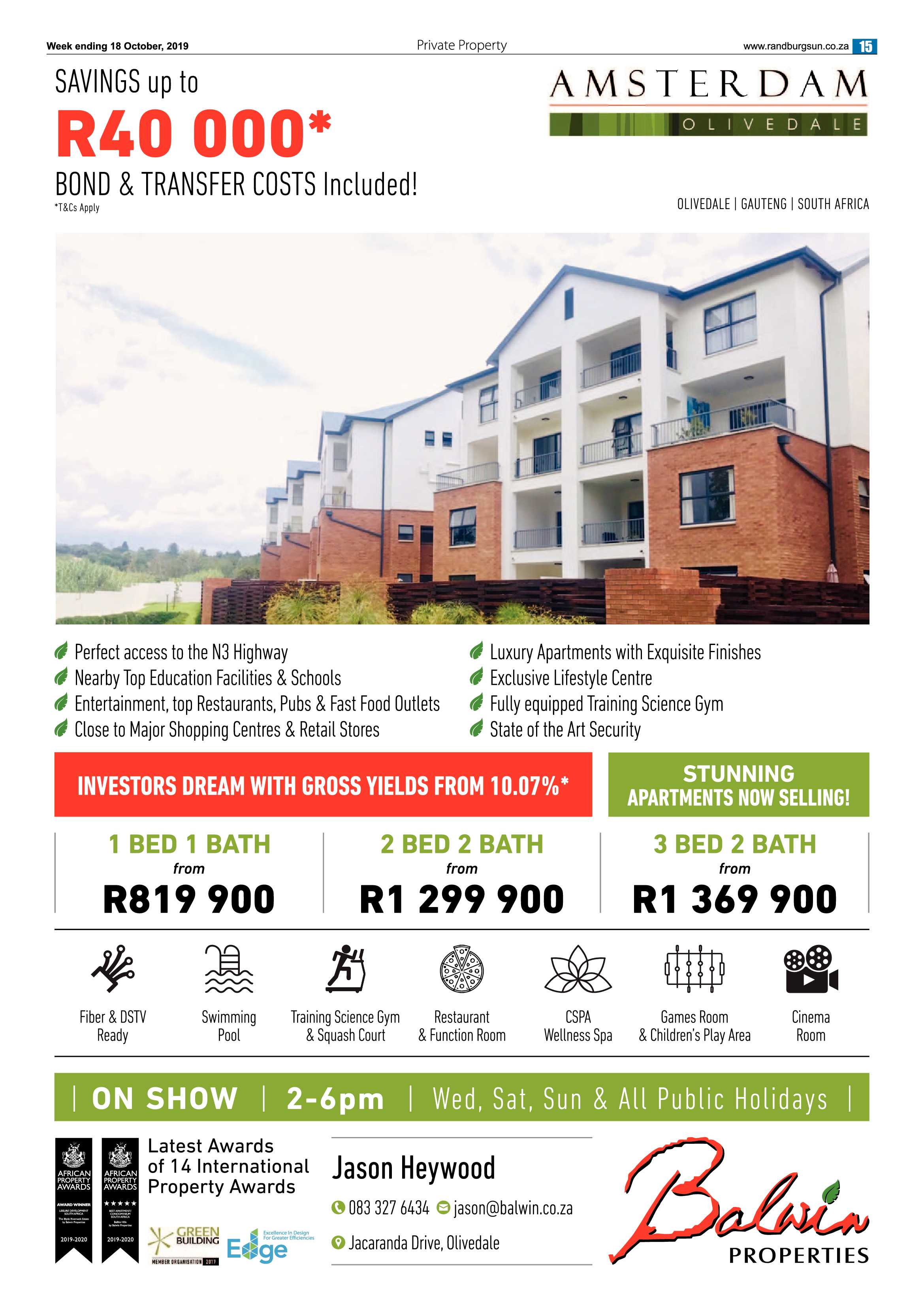 Randburg Sun 17 October, 2019 page 15