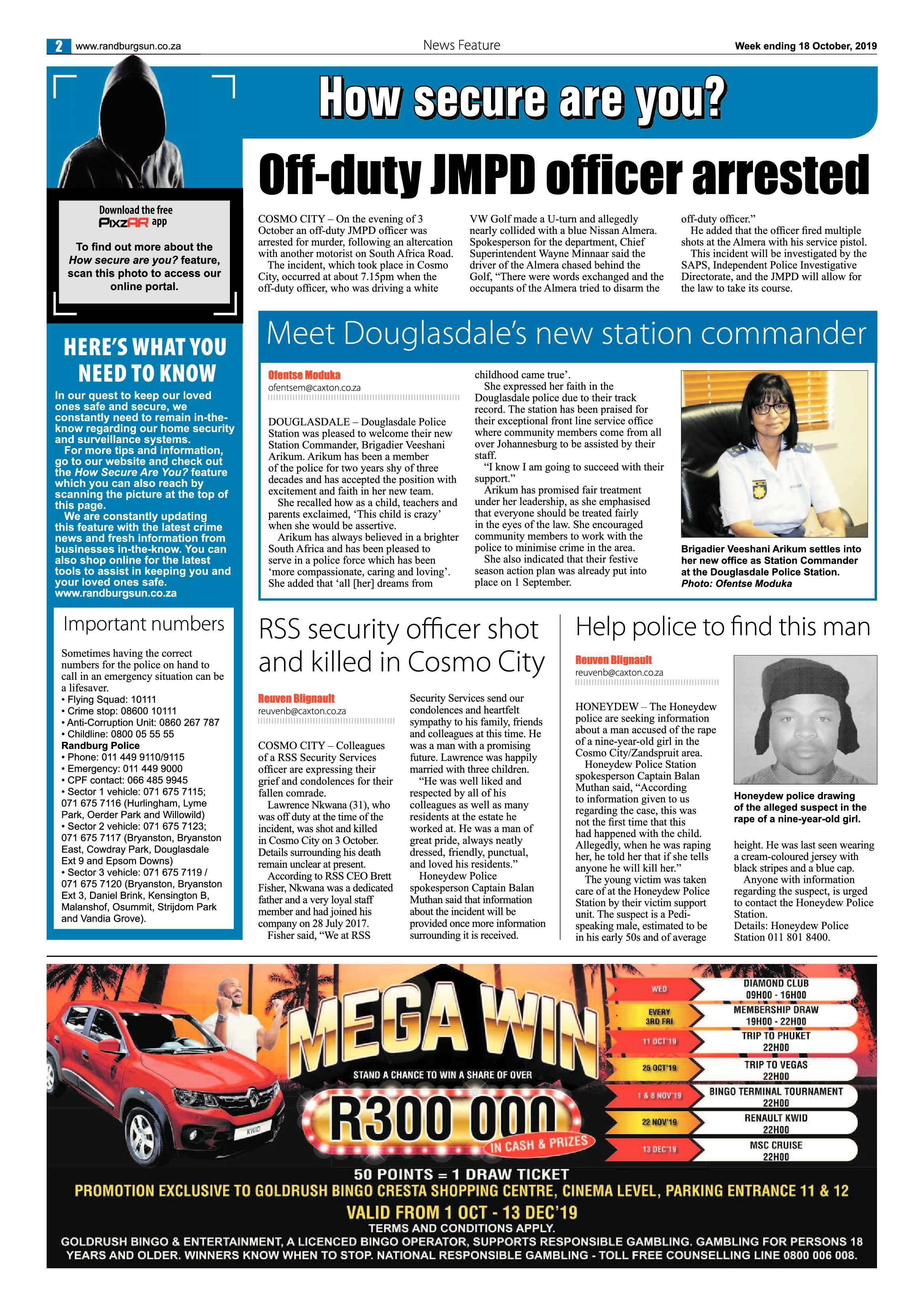 Randburg Sun 17 October, 2019 page 2
