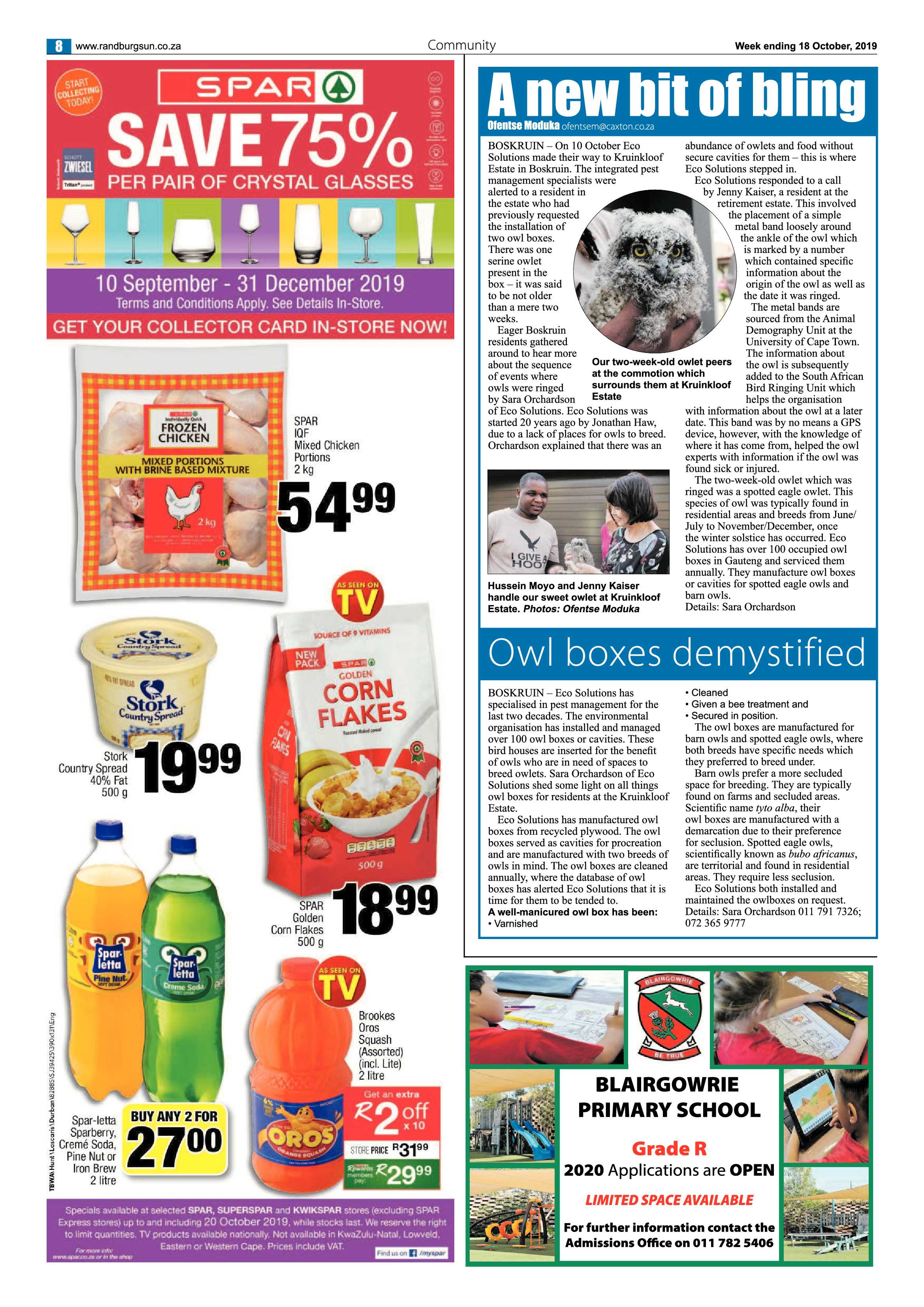 Randburg Sun 17 October, 2019 page 8