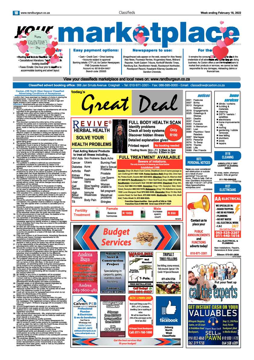 Randburg Sun 18 February 2022 page 10