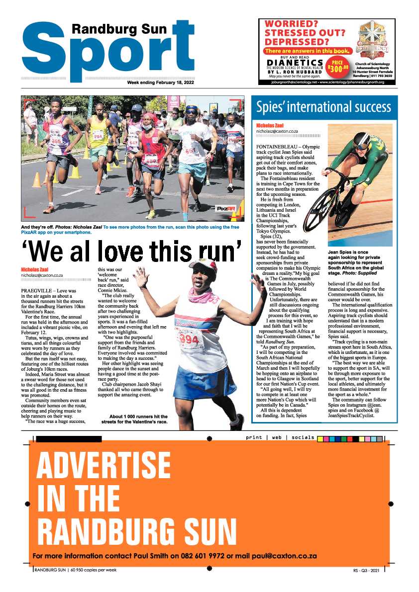 Randburg Sun 18 February 2022 page 12