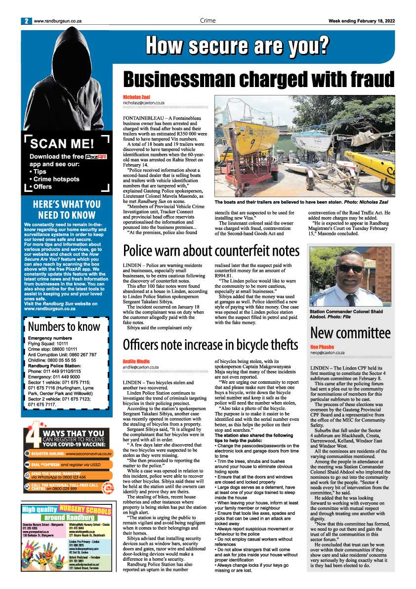 Randburg Sun 18 February 2022 page 2