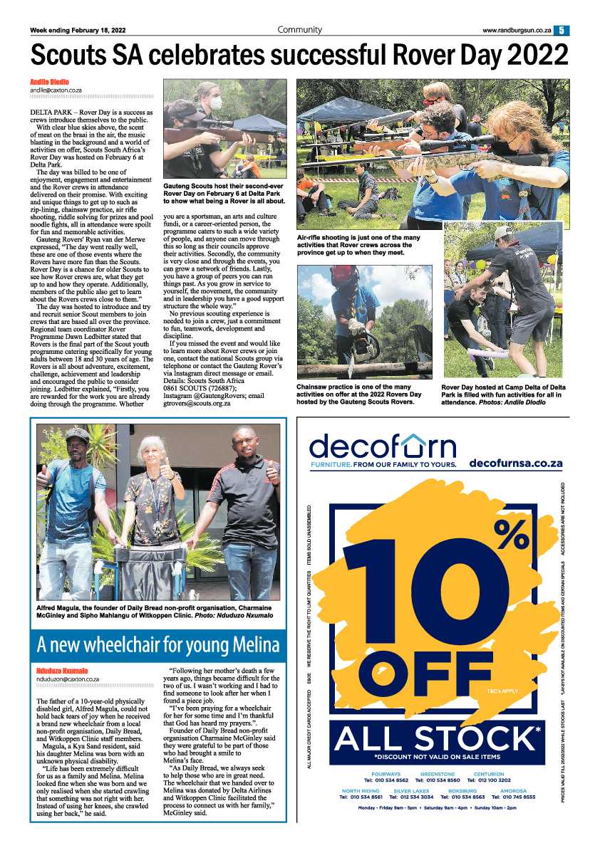 Randburg Sun 18 February 2022 page 5