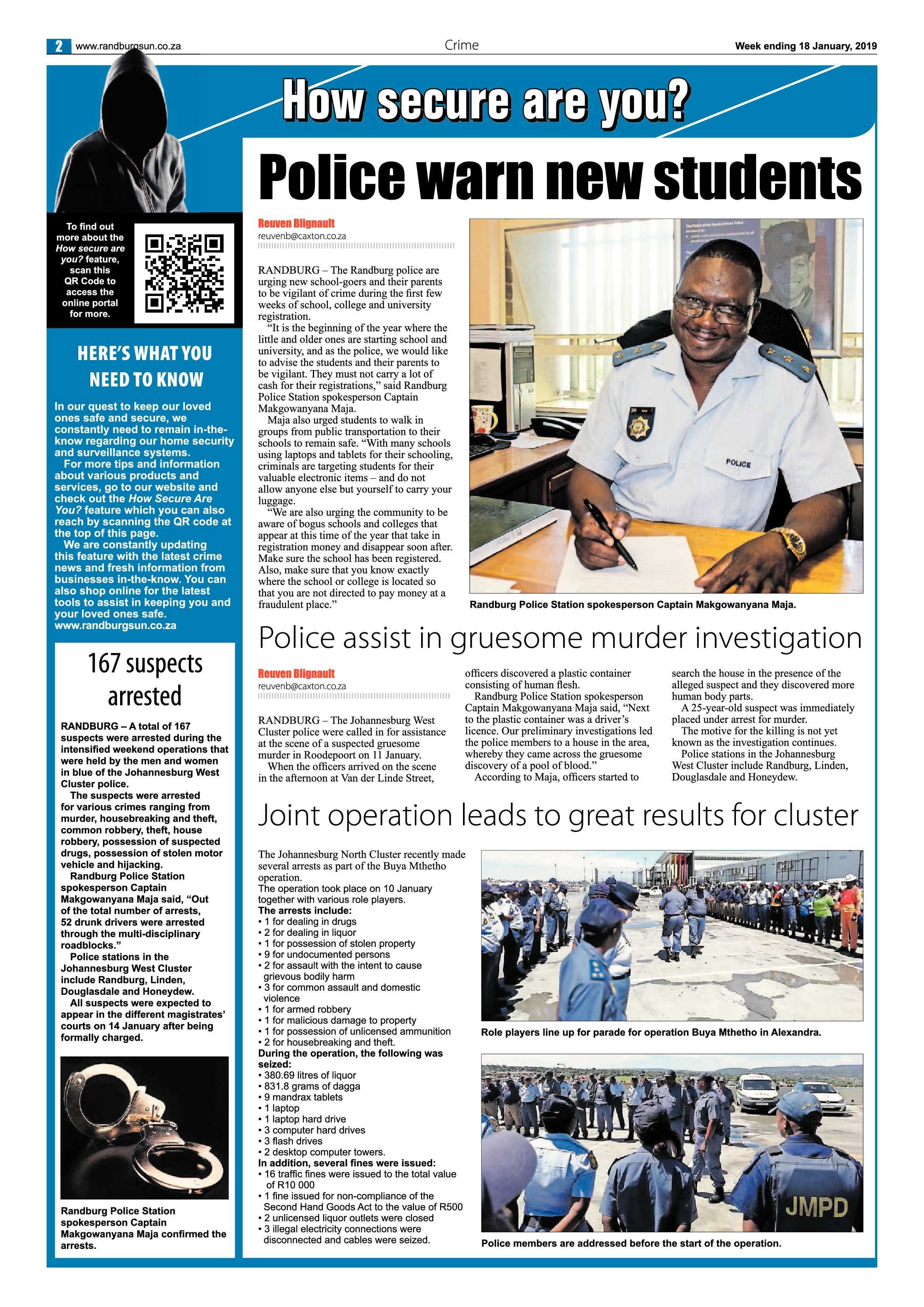 Randburg Sun 18 January 2018 page 2