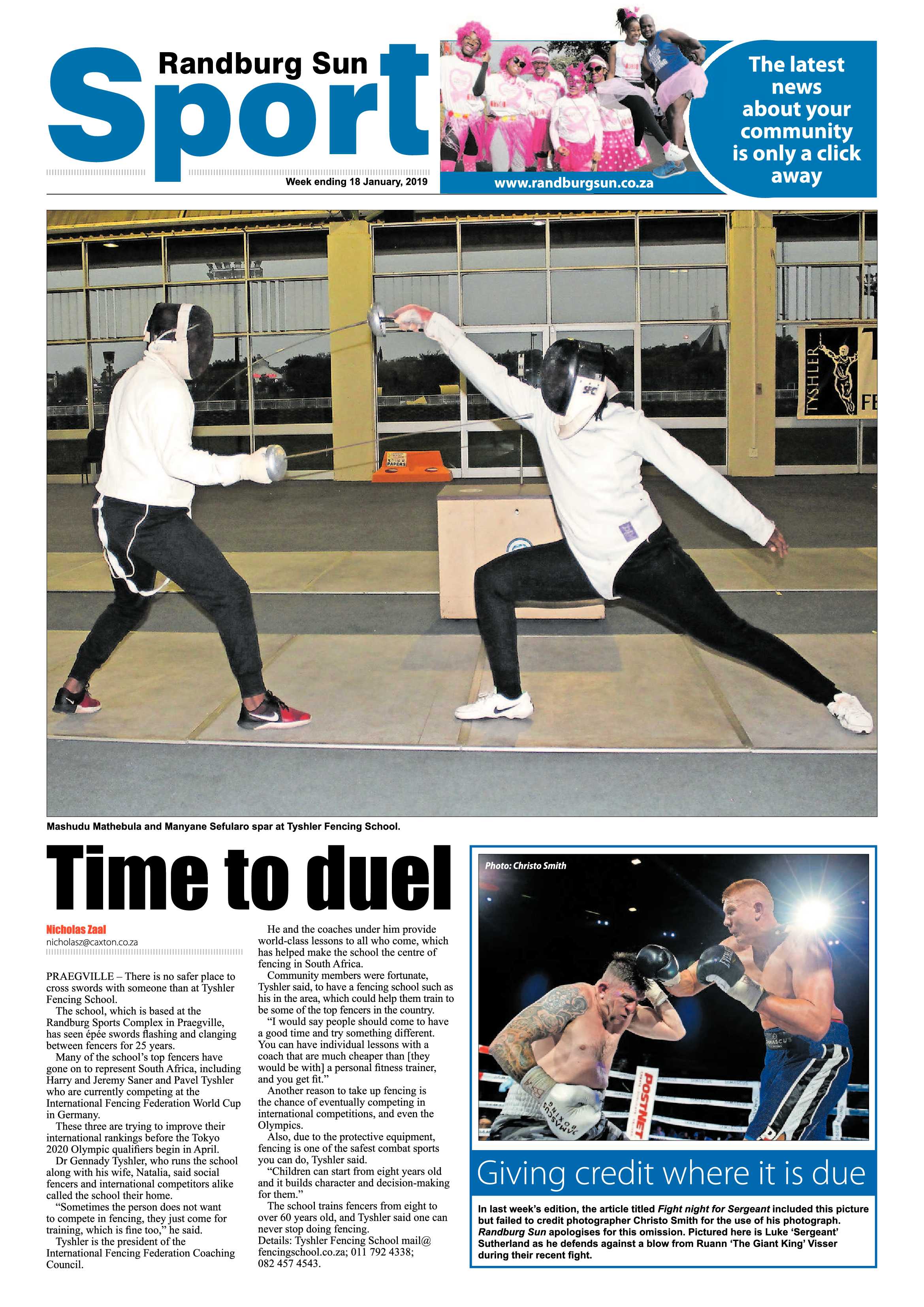 Randburg Sun 18 January 2018 page 20