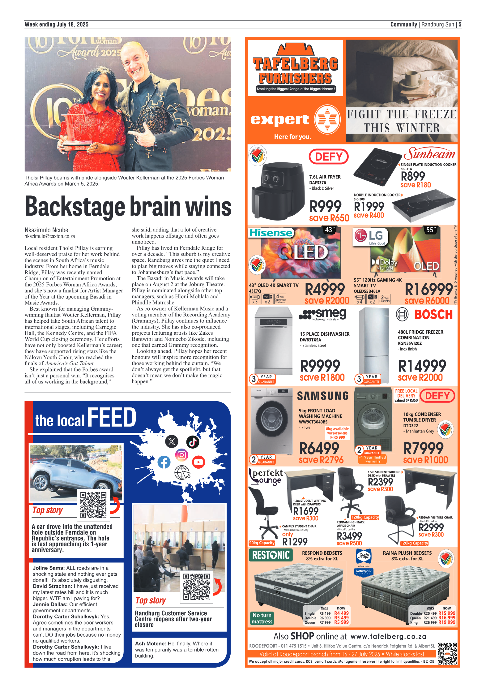 Randburg Sun 18 July 2025 page 5