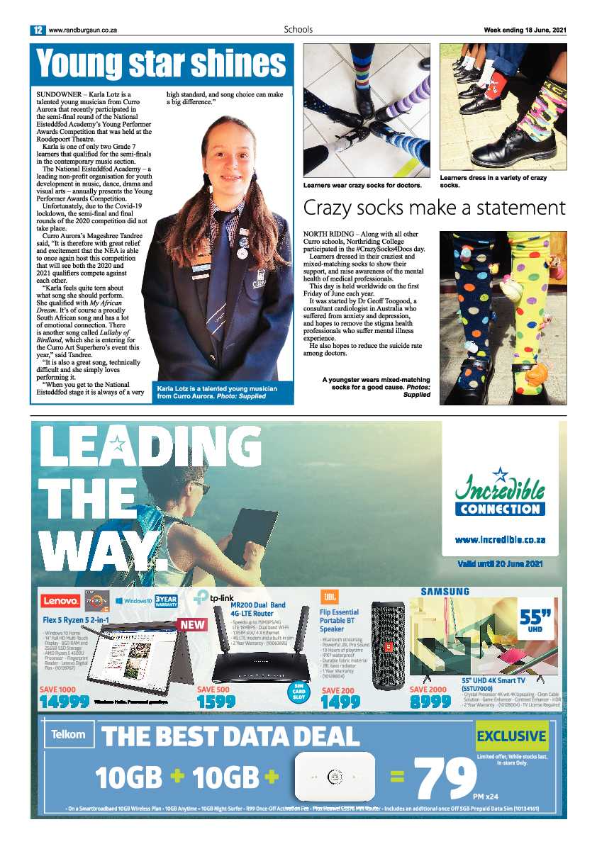 Randburg Sun 18 June 2021 page 12
