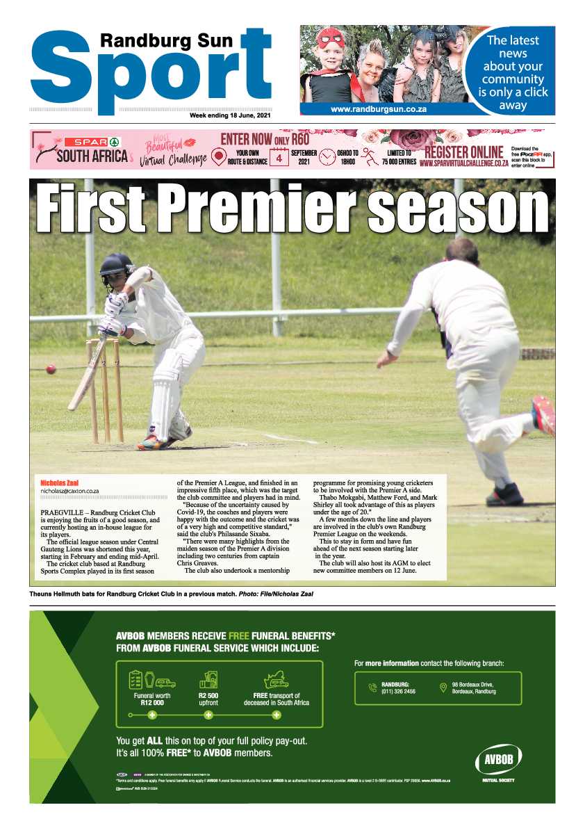 Randburg Sun 18 June 2021 page 16