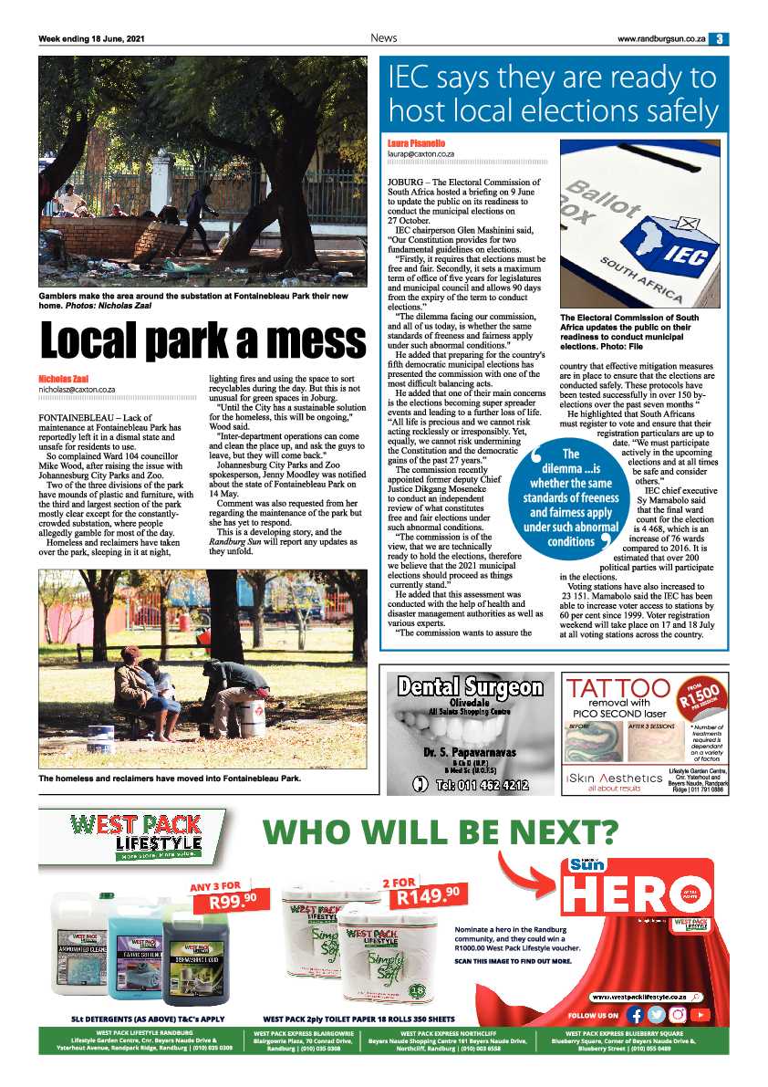 Randburg Sun 18 June 2021 page 3