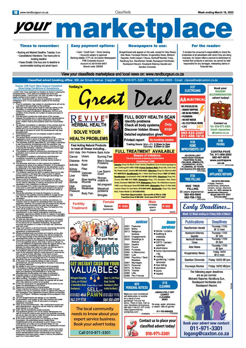 Randburg Sun 18 March 2022 page 10
