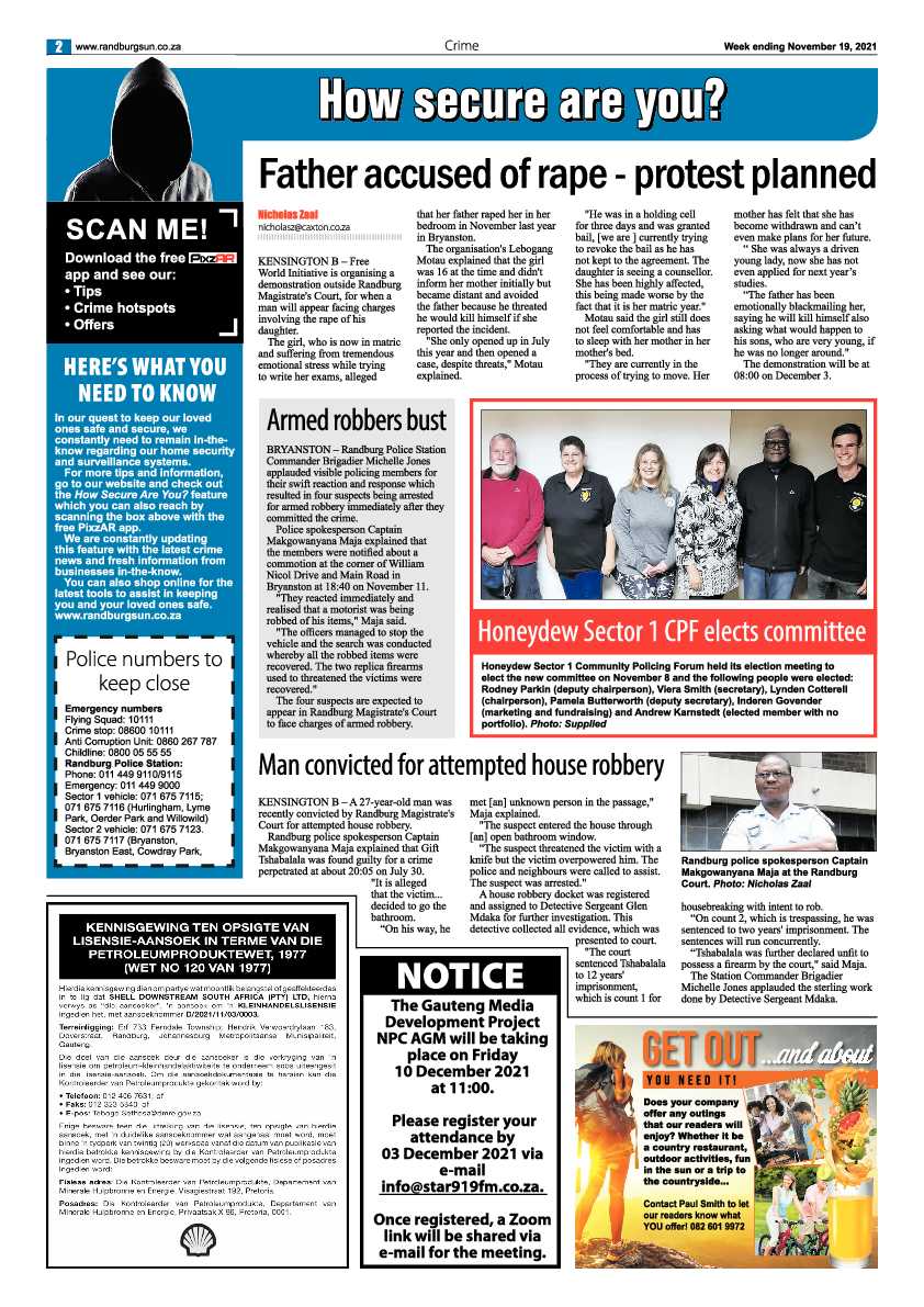 Randburg Sun 19 November 2021 page 2