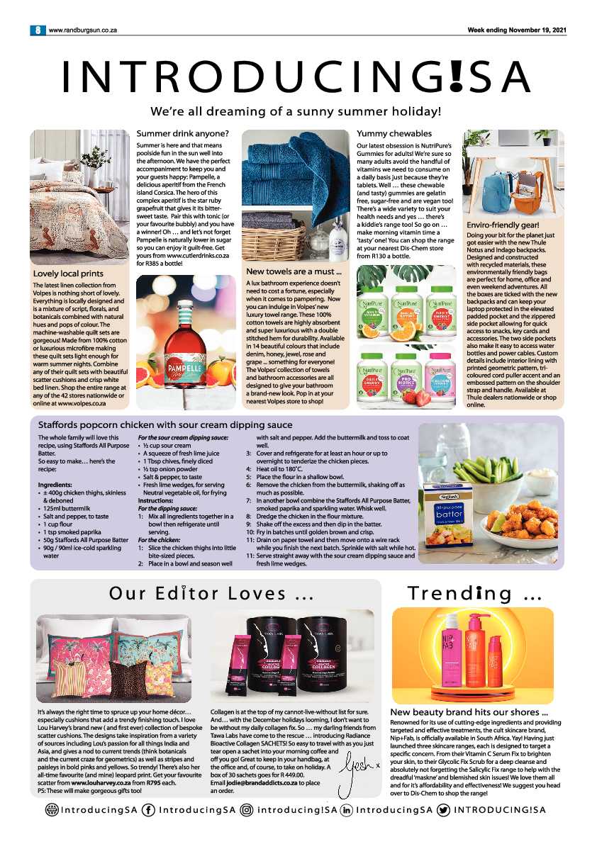 Randburg Sun 19 November 2021 page 8
