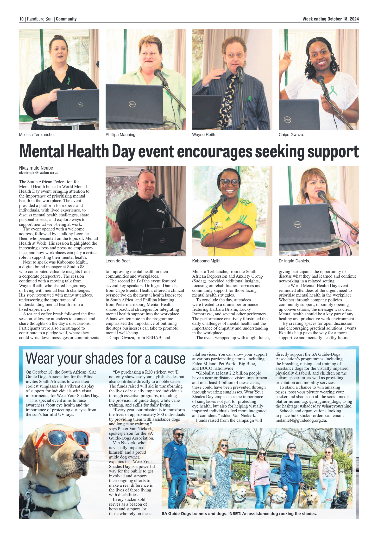 Randburg Sun 18 October 2024 page 10