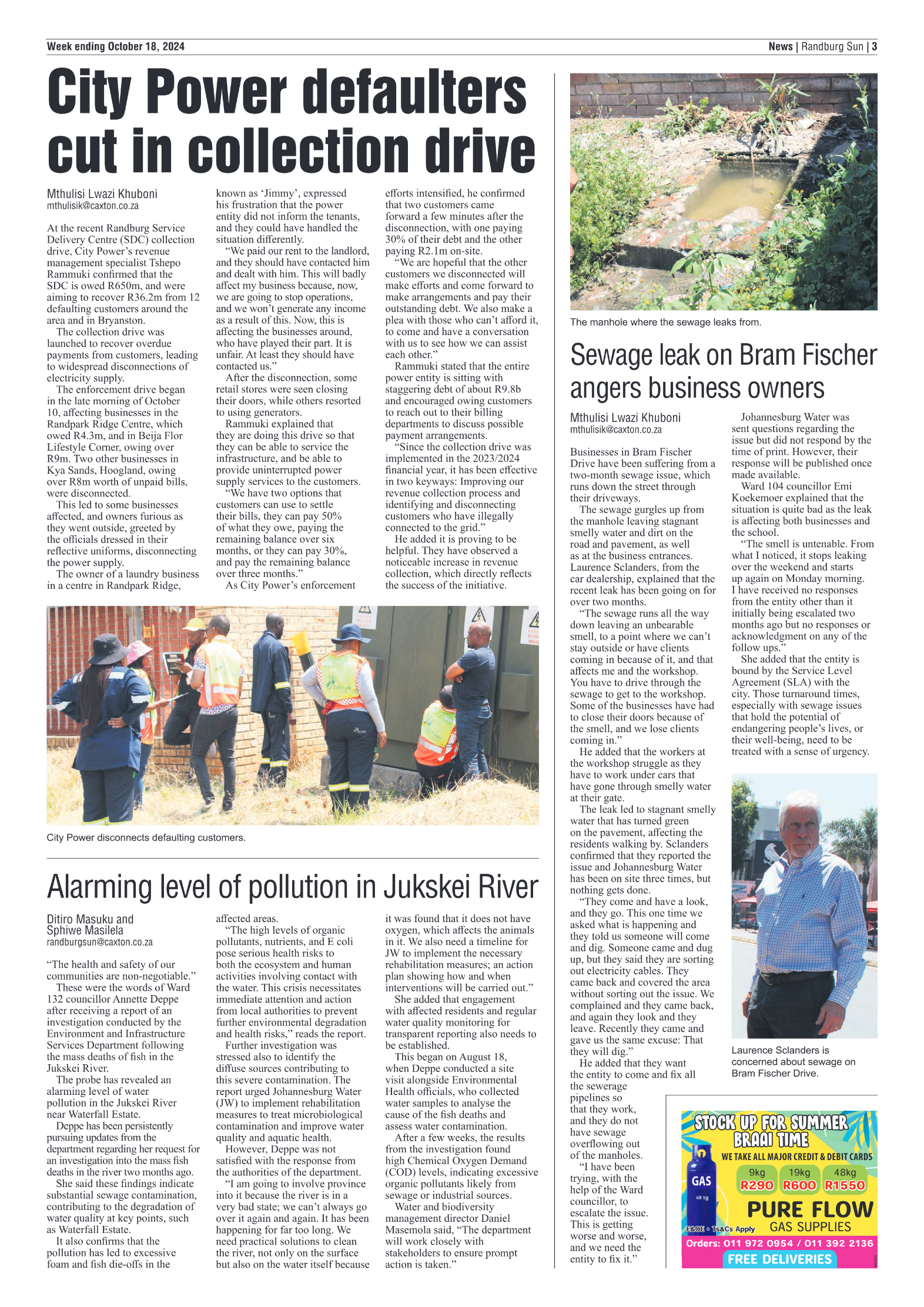 Randburg Sun 18 October 2024 page 3
