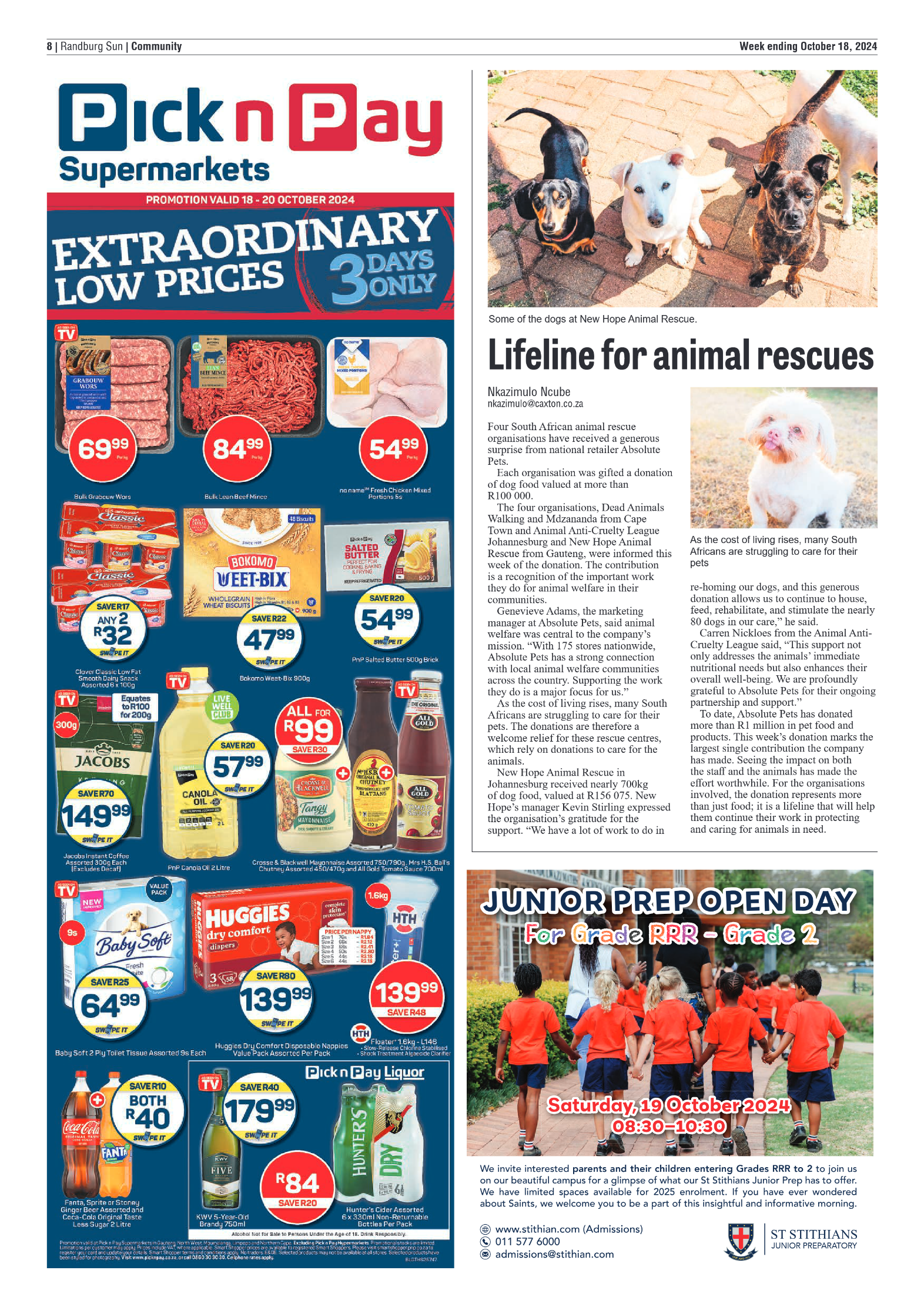 Randburg Sun 18 October 2024 page 8