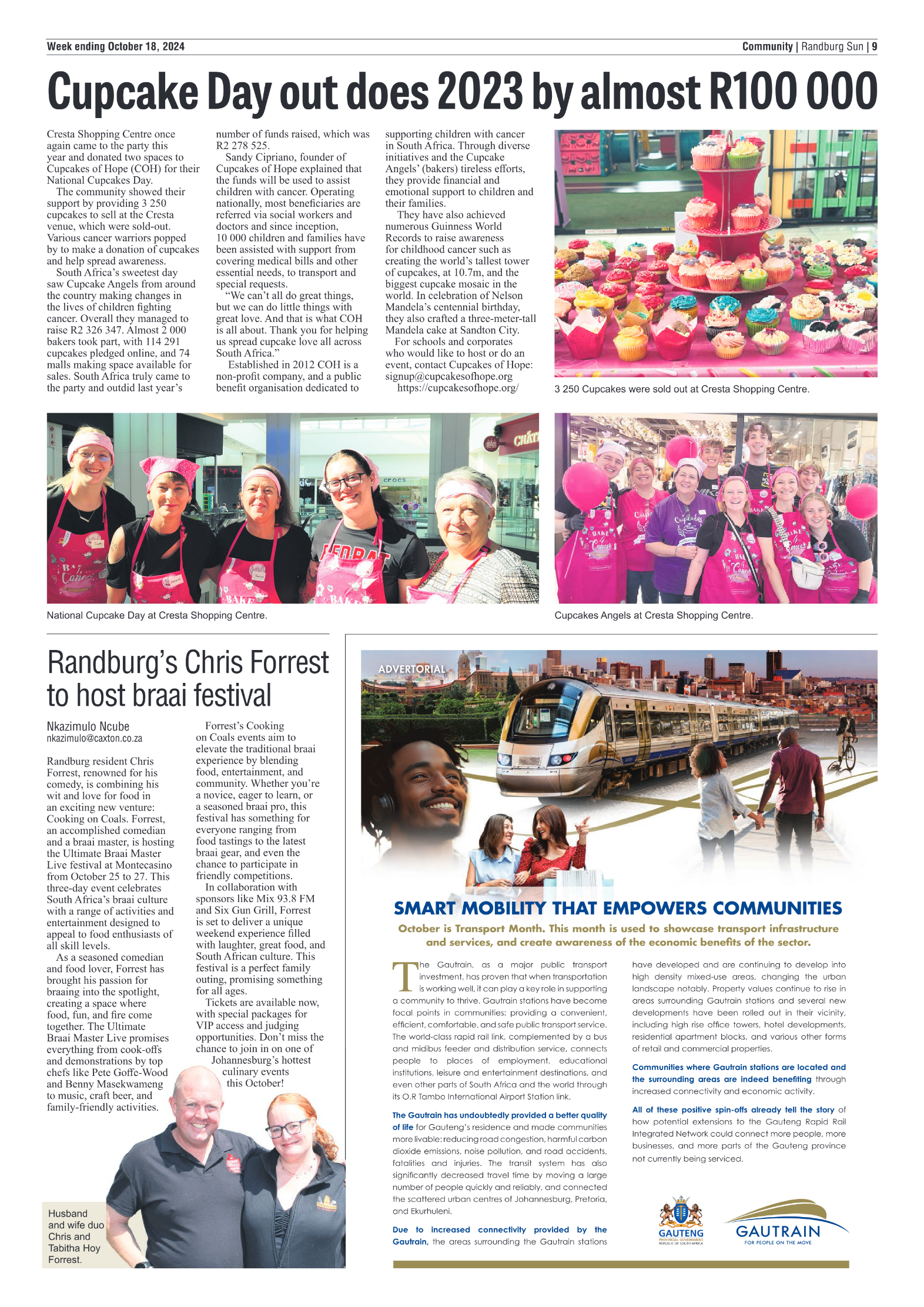 Randburg Sun 18 October 2024 page 9