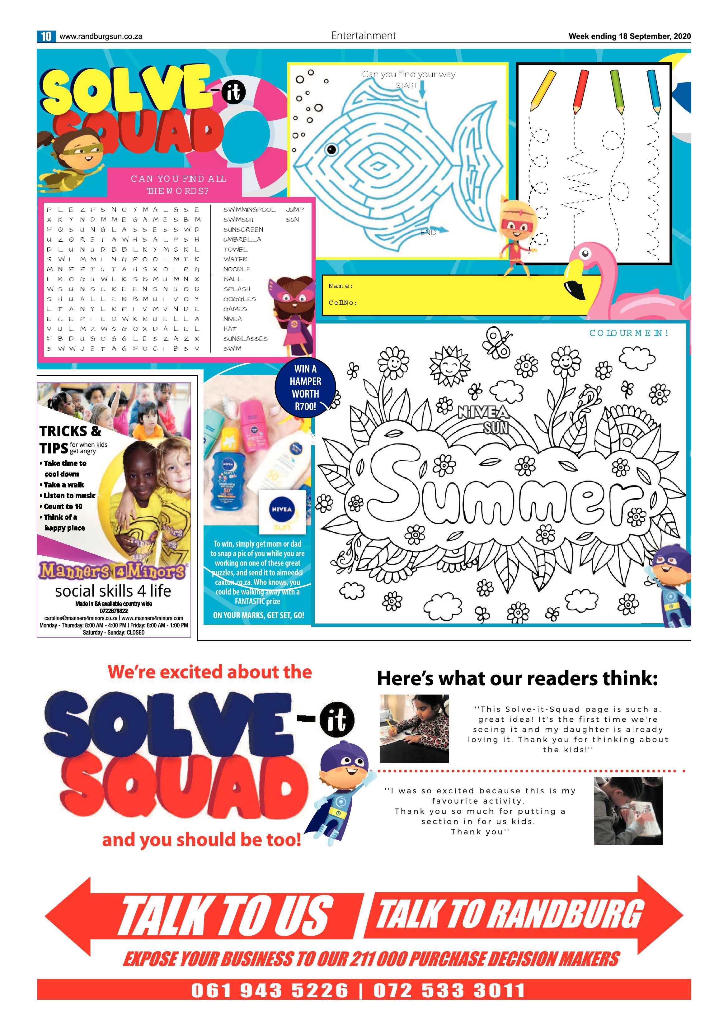 Randburg Sun 18 September 2020 page 10