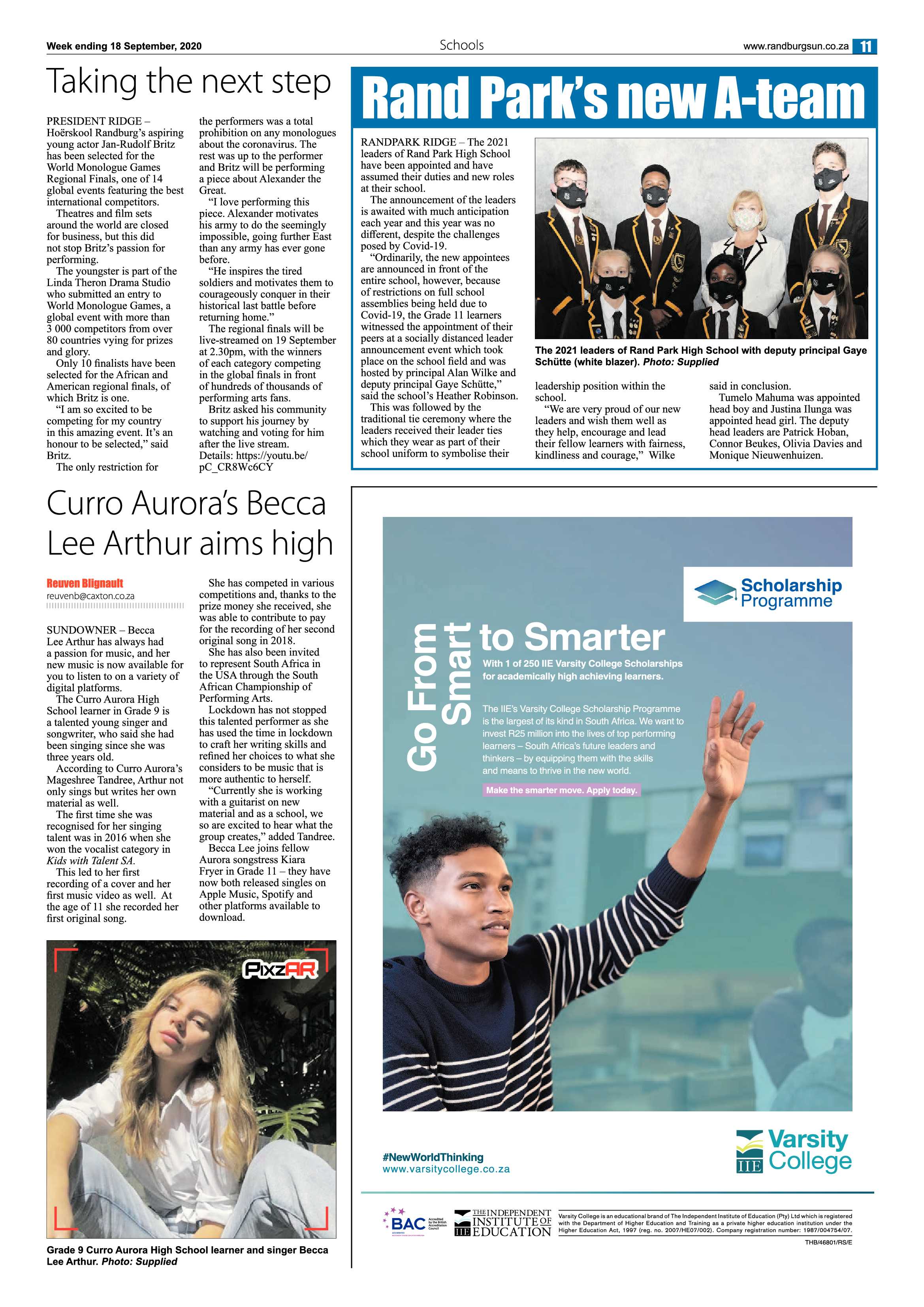 Randburg Sun 18 September 2020 page 11