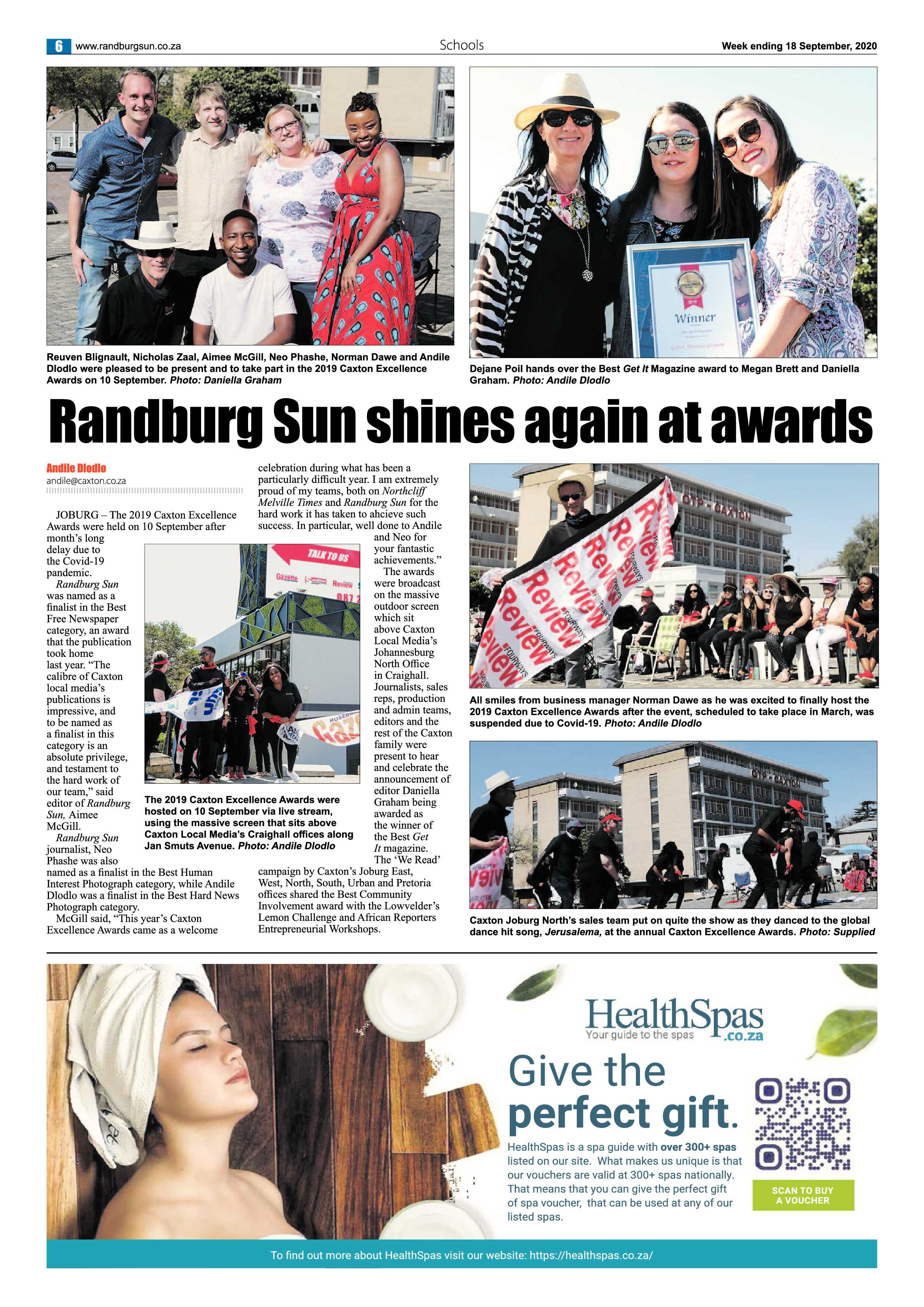 Randburg Sun 18 September 2020 page 6