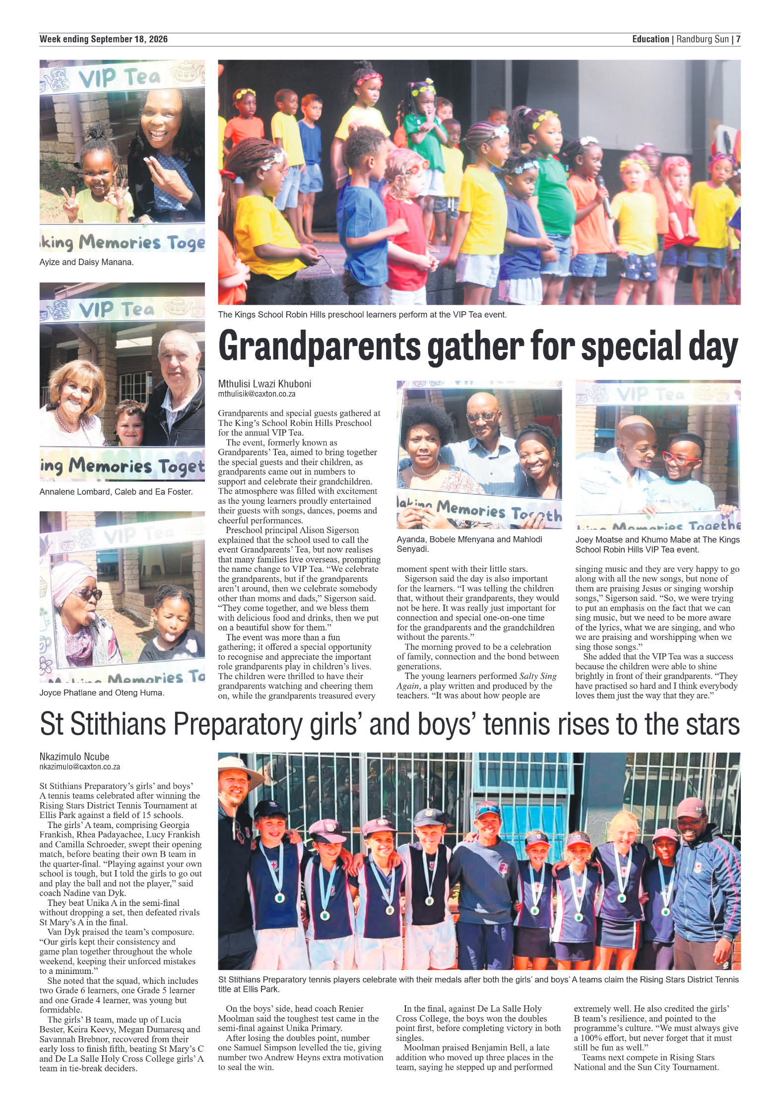 Randburg Sun 18 September 2026 page 7