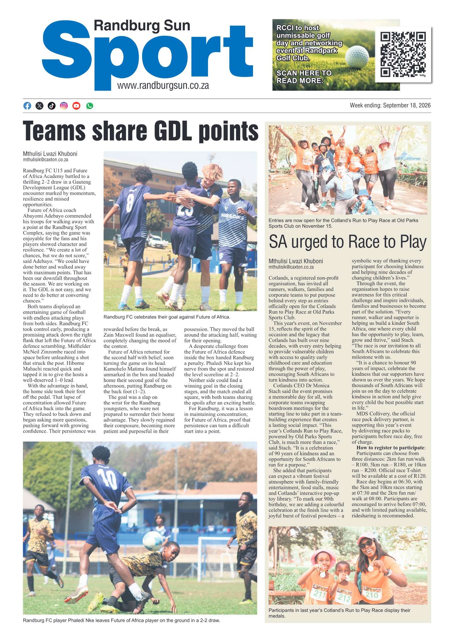 Randburg Sun 18 September 2026 page 8