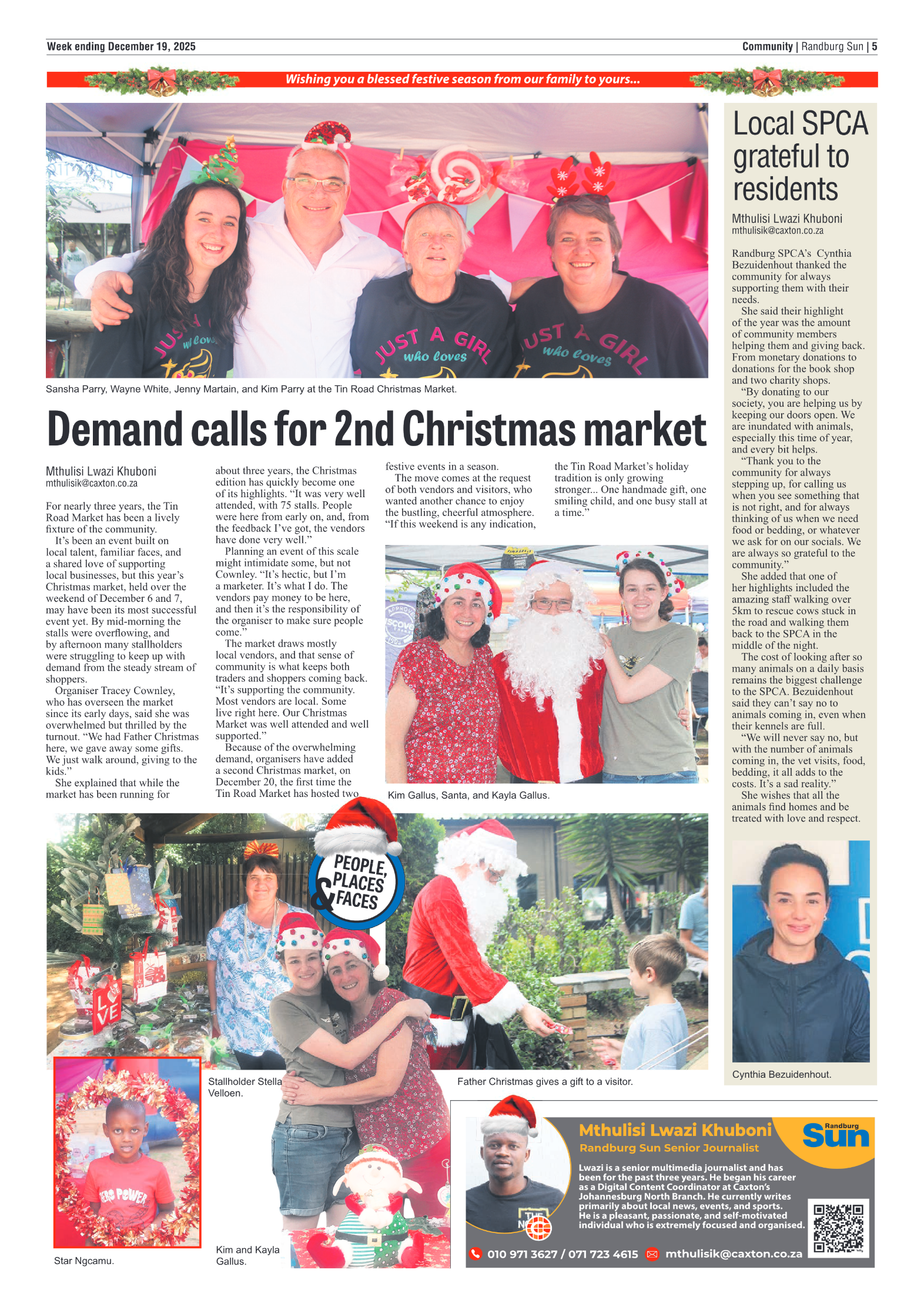 Randburg Sun 19 December 2025 page 5