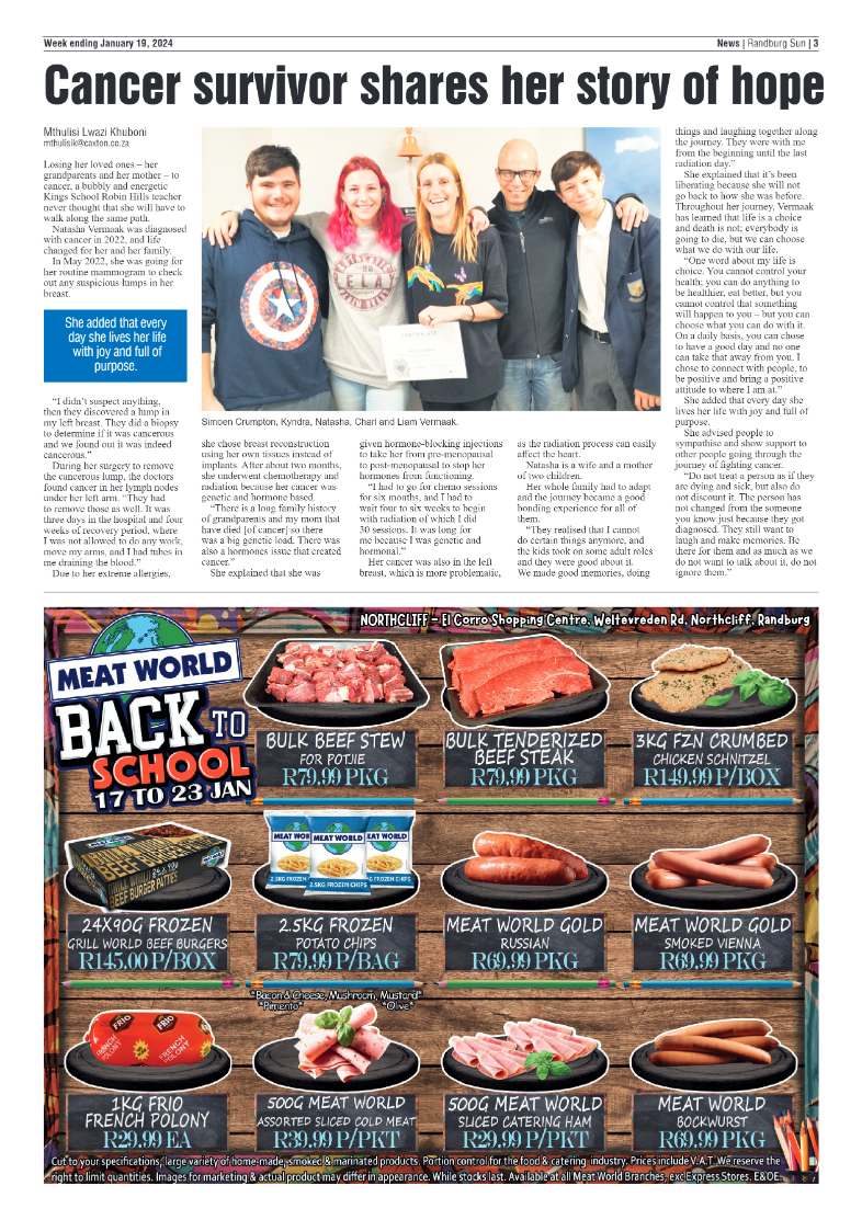 Randburg Sun 19 January 2024 page 3