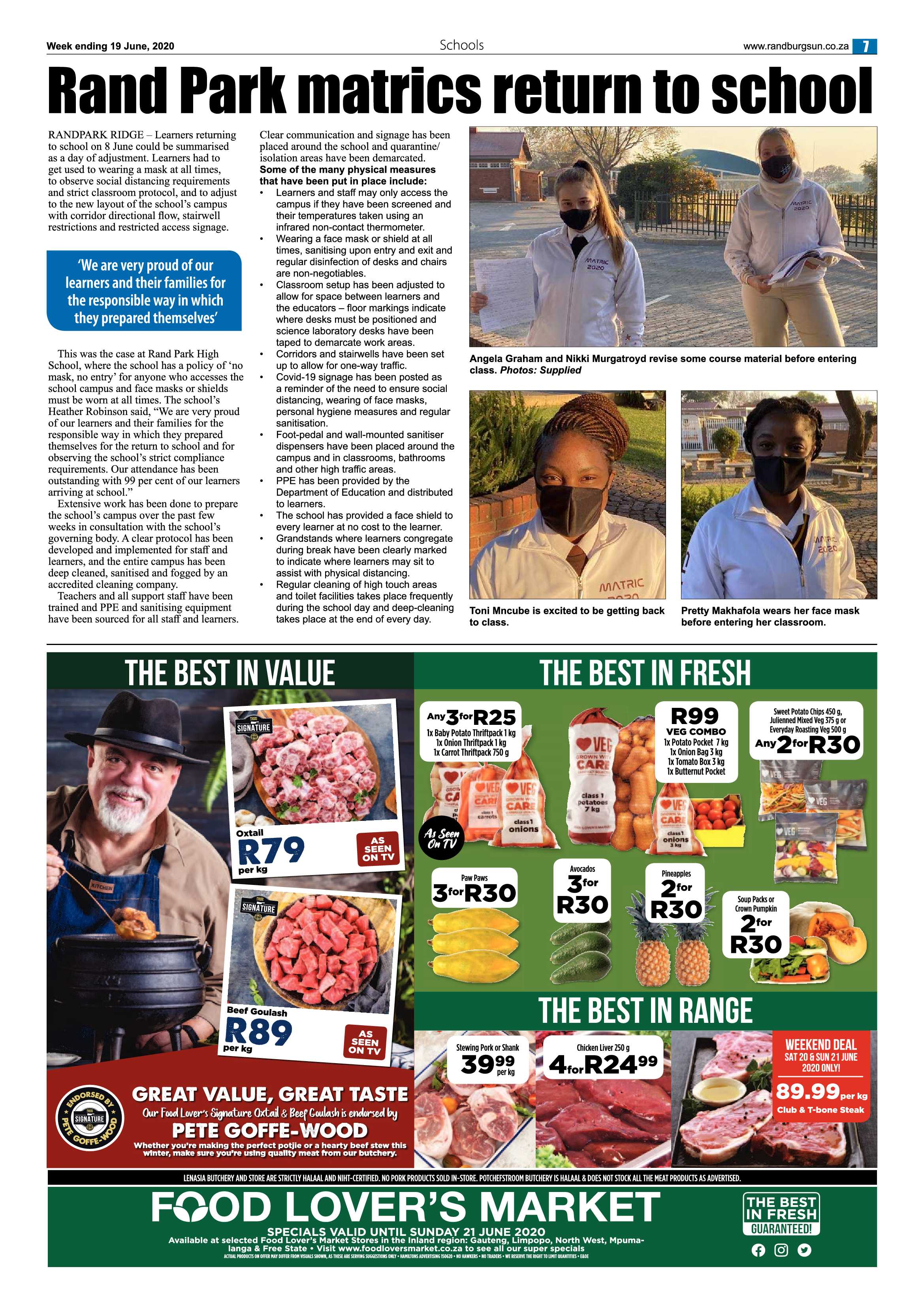 Randburg Sun 19 June 2020 page 15