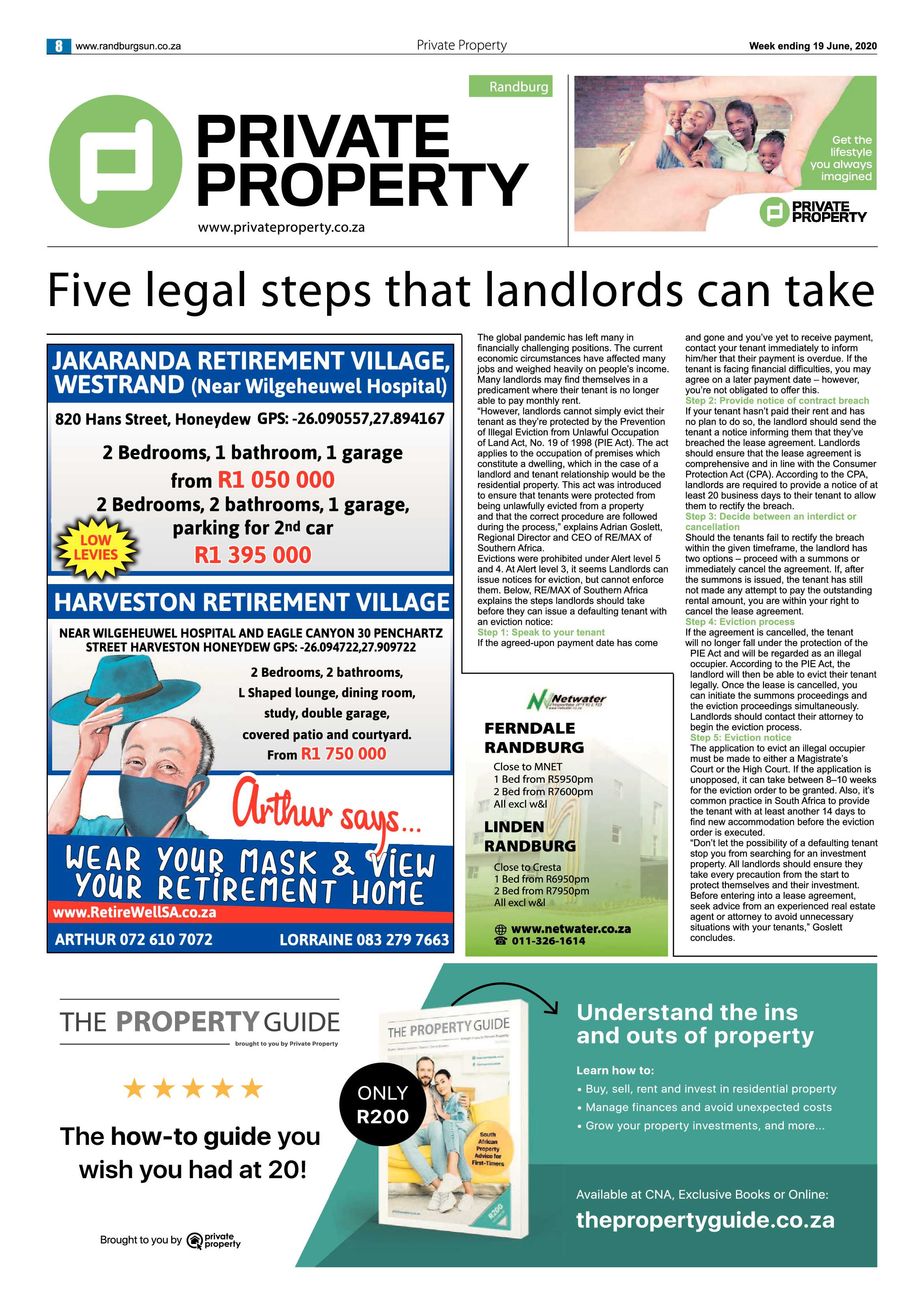 Randburg Sun 19 June 2020 page 16