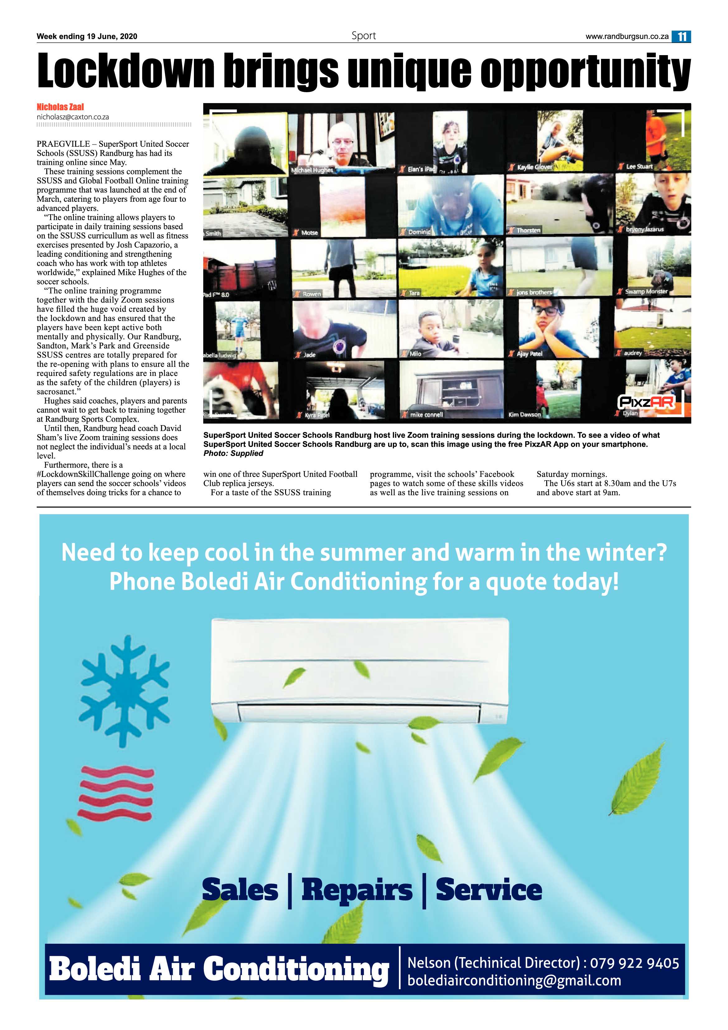 Randburg Sun 19 June 2020 page 19