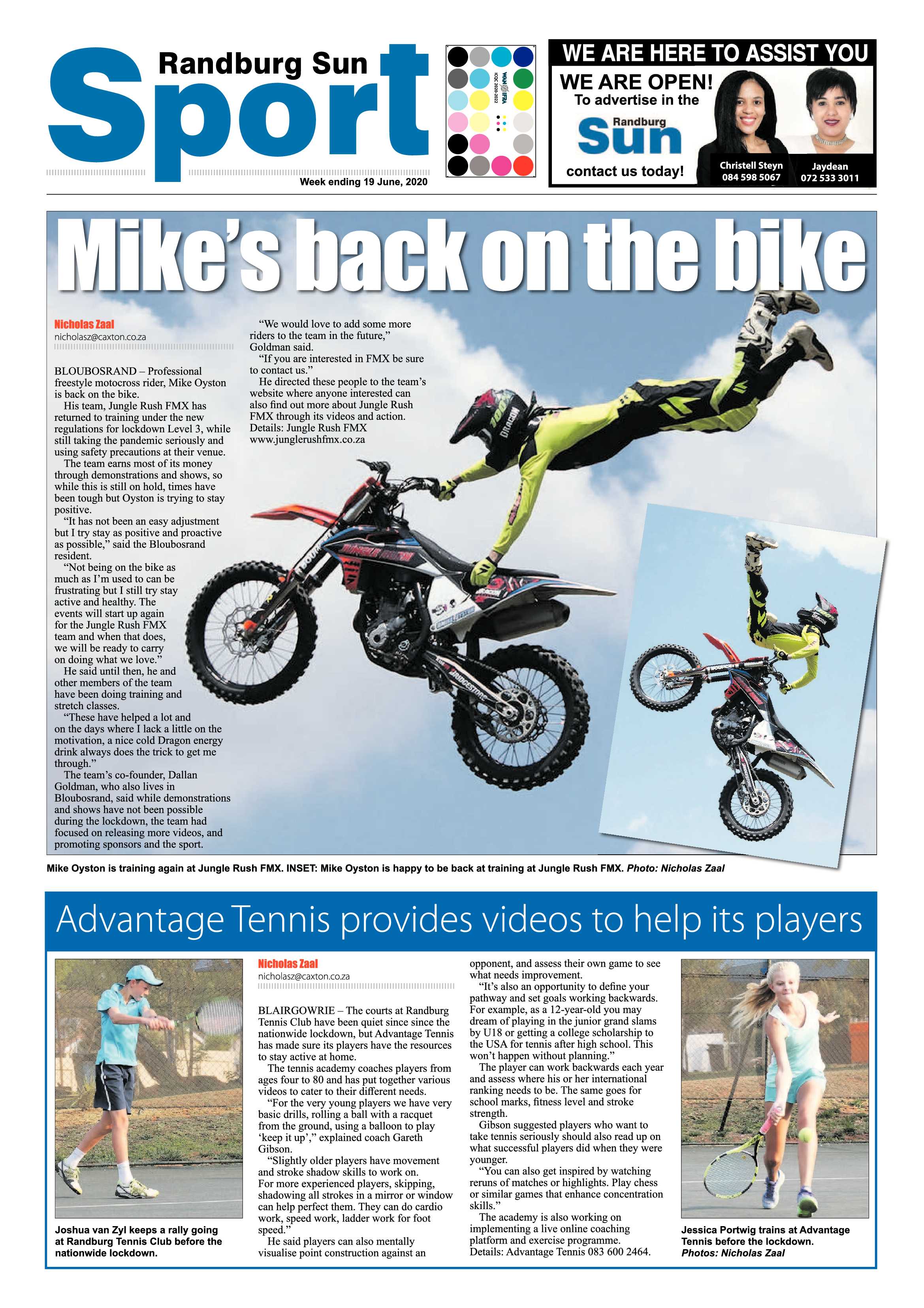 Randburg Sun 19 June 2020 page 20