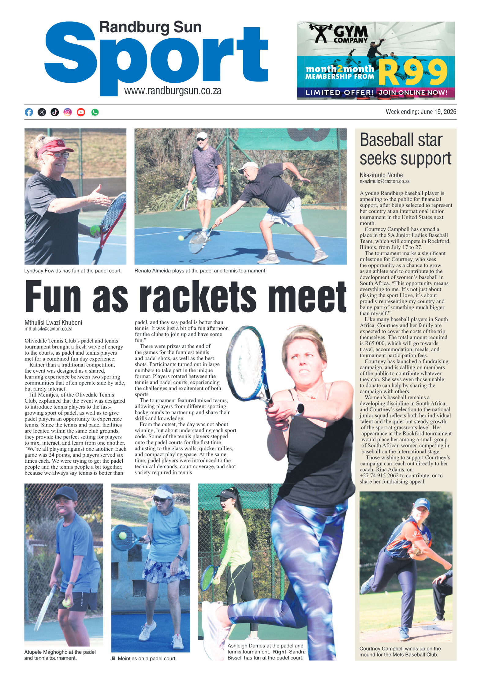 Randburg Sun 19 June 2026 page 12