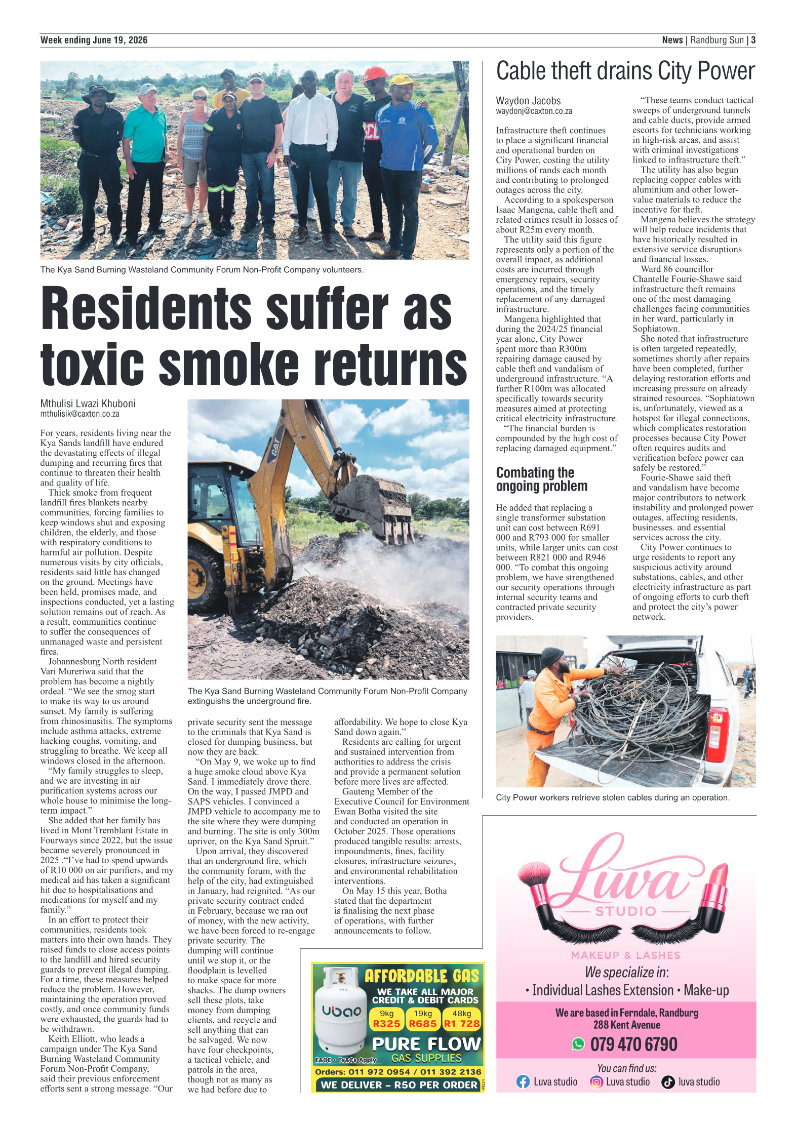 Randburg Sun 19 June 2026 page 3
