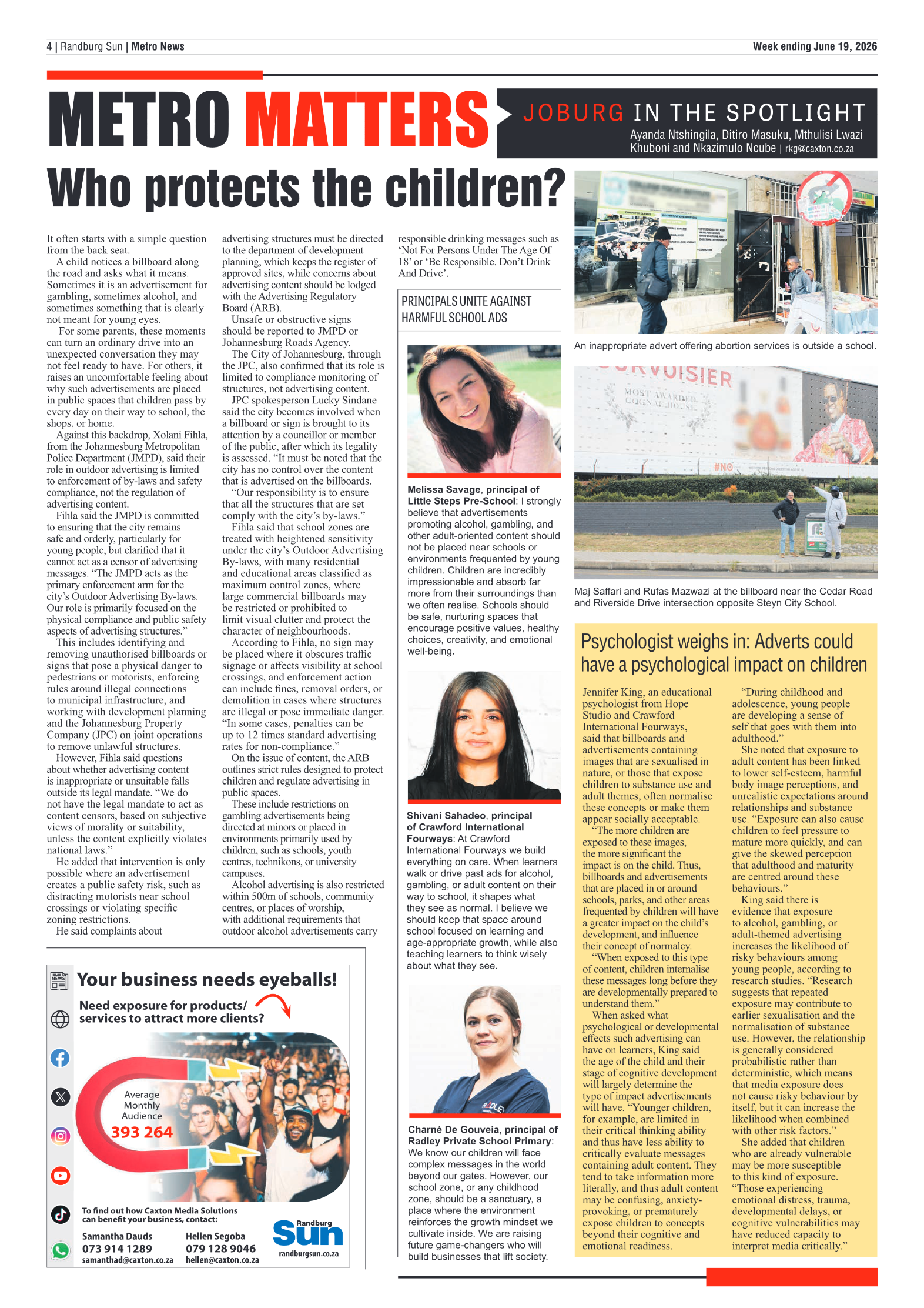 Randburg Sun 19 June 2026 page 4