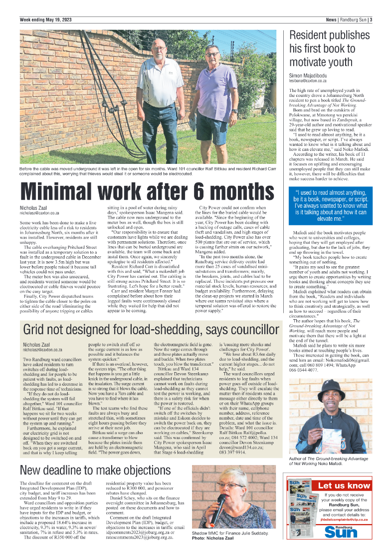 Randburg Sun 19 May 2023 page 3
